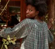 HMD -- ORCHID NIGHTGOWN -- POND PROMENADE PLAID sold by Doen