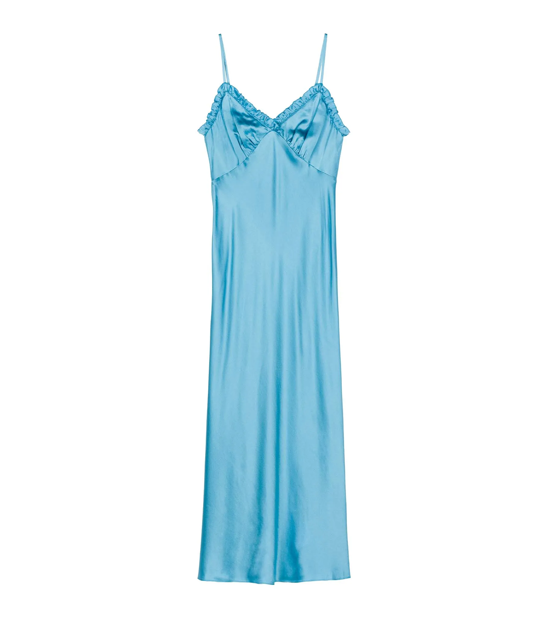SANDIA DRESS -- BLUE TOPAZ sold by Doen product image thumbnail 4