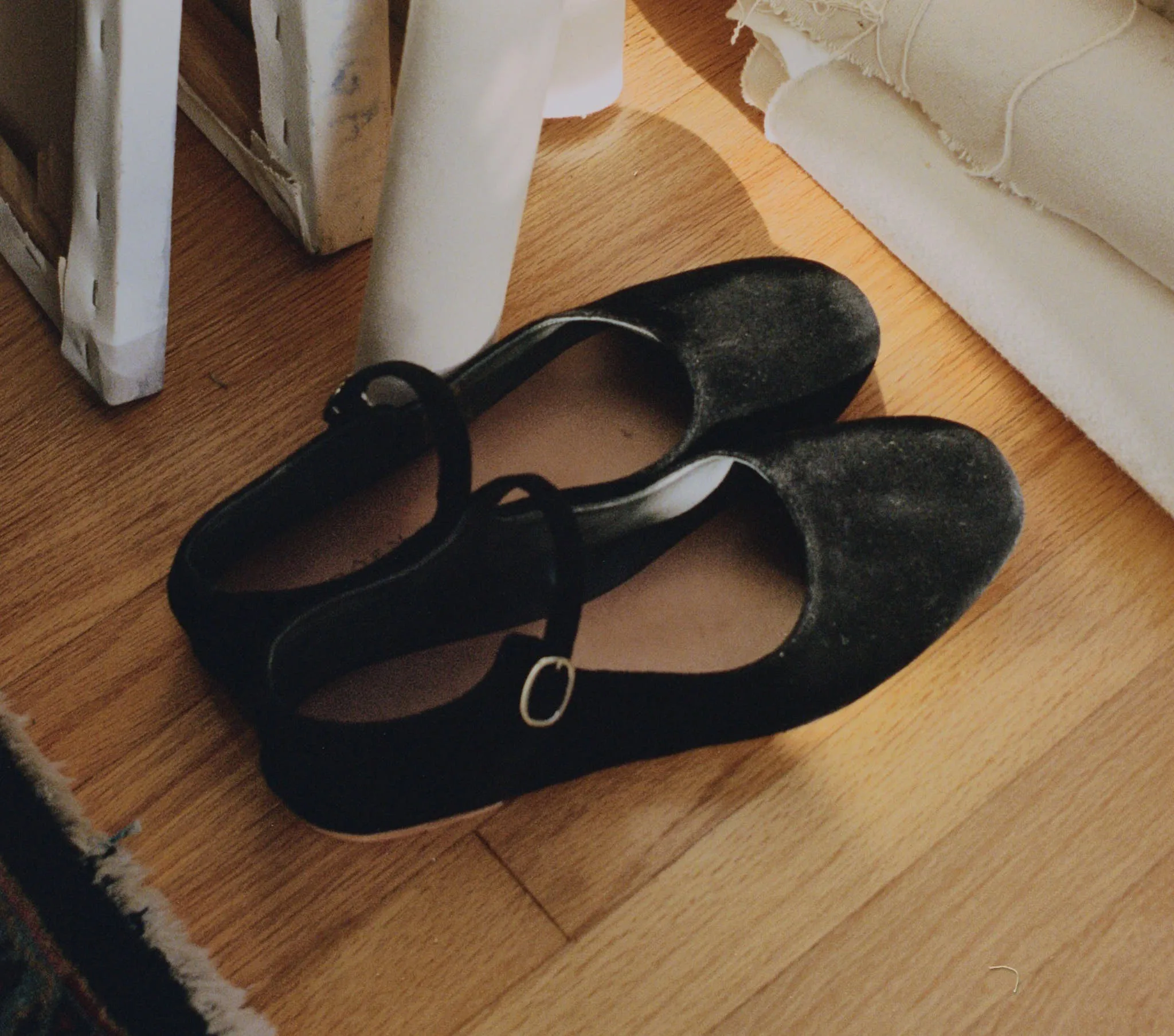 MARY JANE SLIPPER -- BLACK sold by Doen