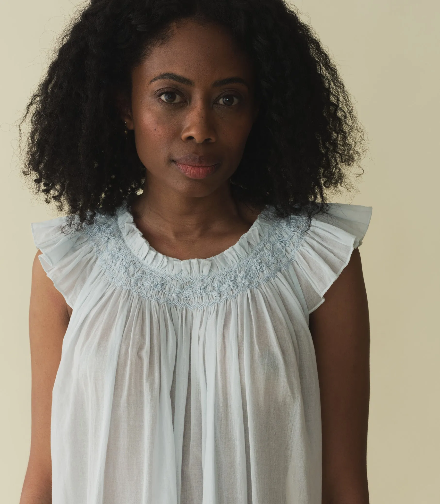 LOVISA NIGHTGOWN -- ALICE BLUE sold by Doen product image thumbnail 2