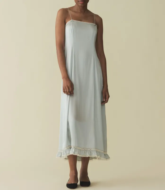 CELANO DRESS -- DUSTY BLUE sold by Doen