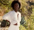 HMD -- THE JANE BLOUSE -- COQUILLE MEDALLION sold by Doen