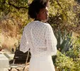 HMD -- THE JANE BLOUSE -- COQUILLE MEDALLION sold by Doen