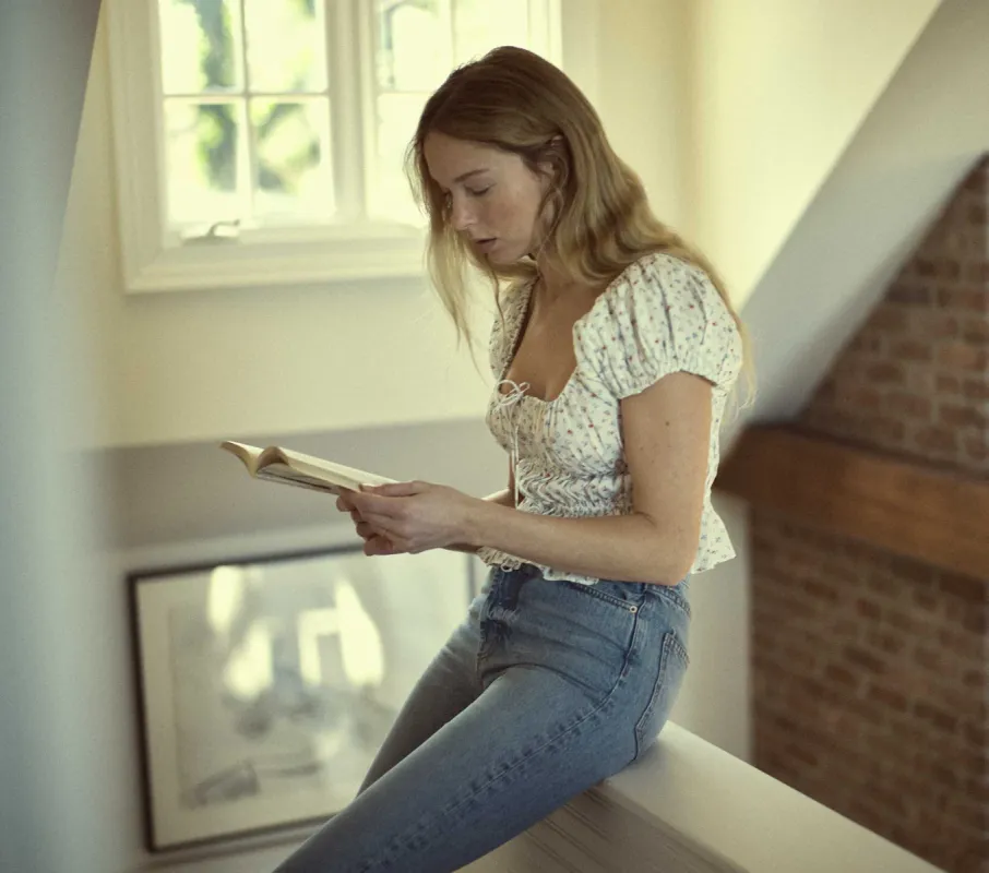 HMD -- ADIE TOP -- SPRING PARC MONCEAU sold by Doen