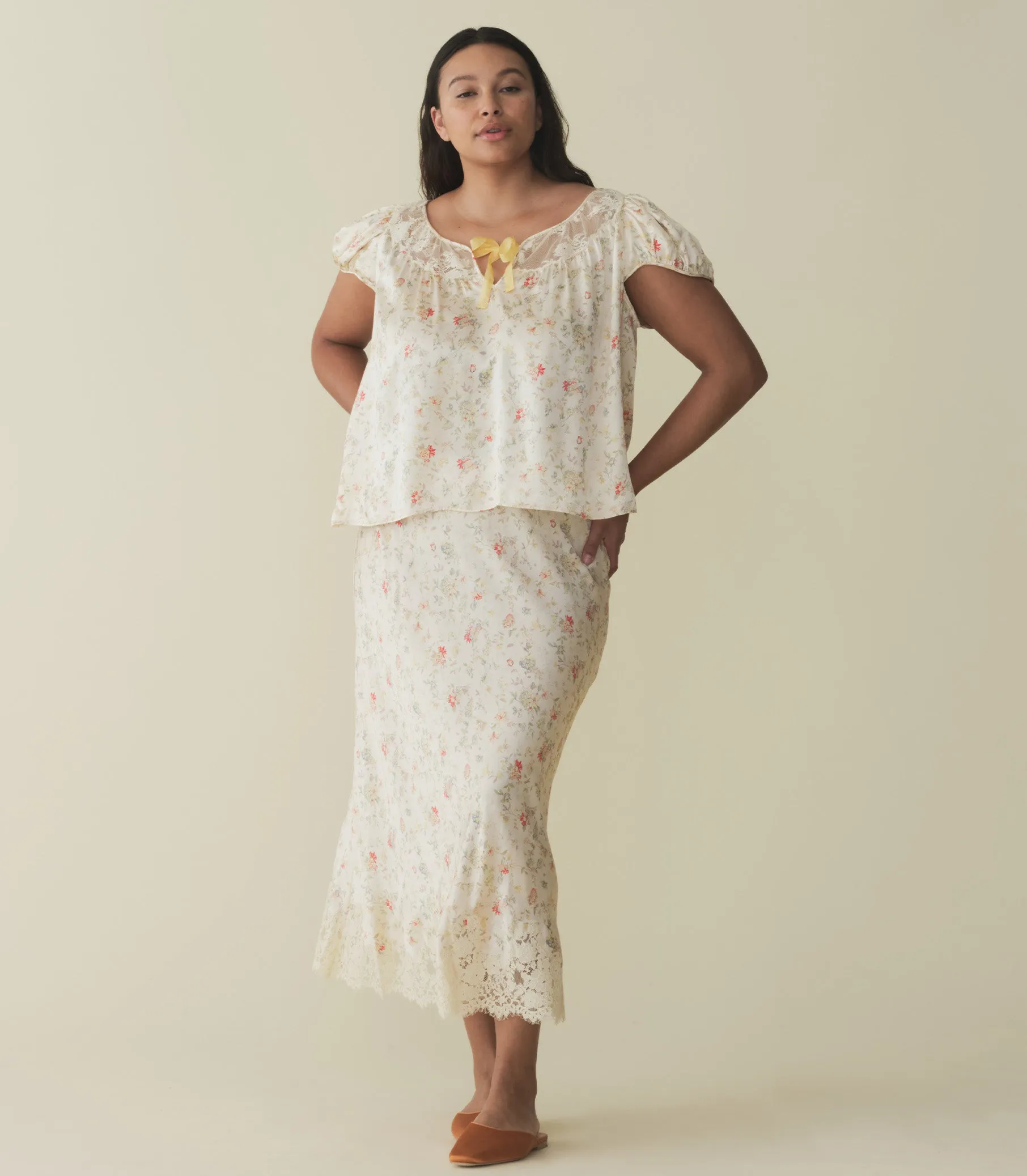 CAMRI TOP -- FLOWERING MEADOW sold by Doen product image thumbnail 5