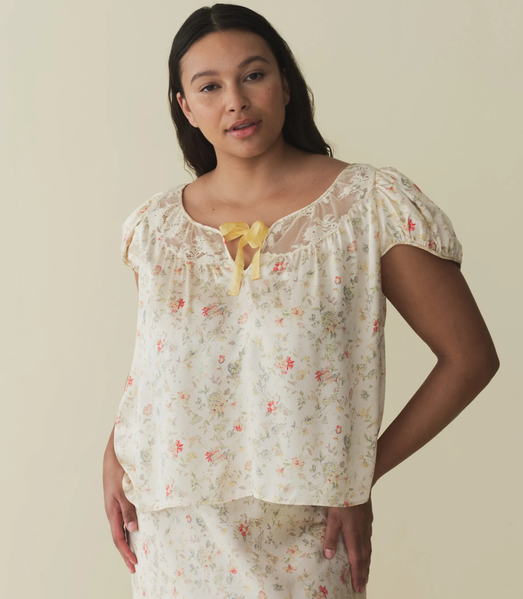 CAMRI TOP -- FLOWERING MEADOW sold by Doen product image thumbnail 4