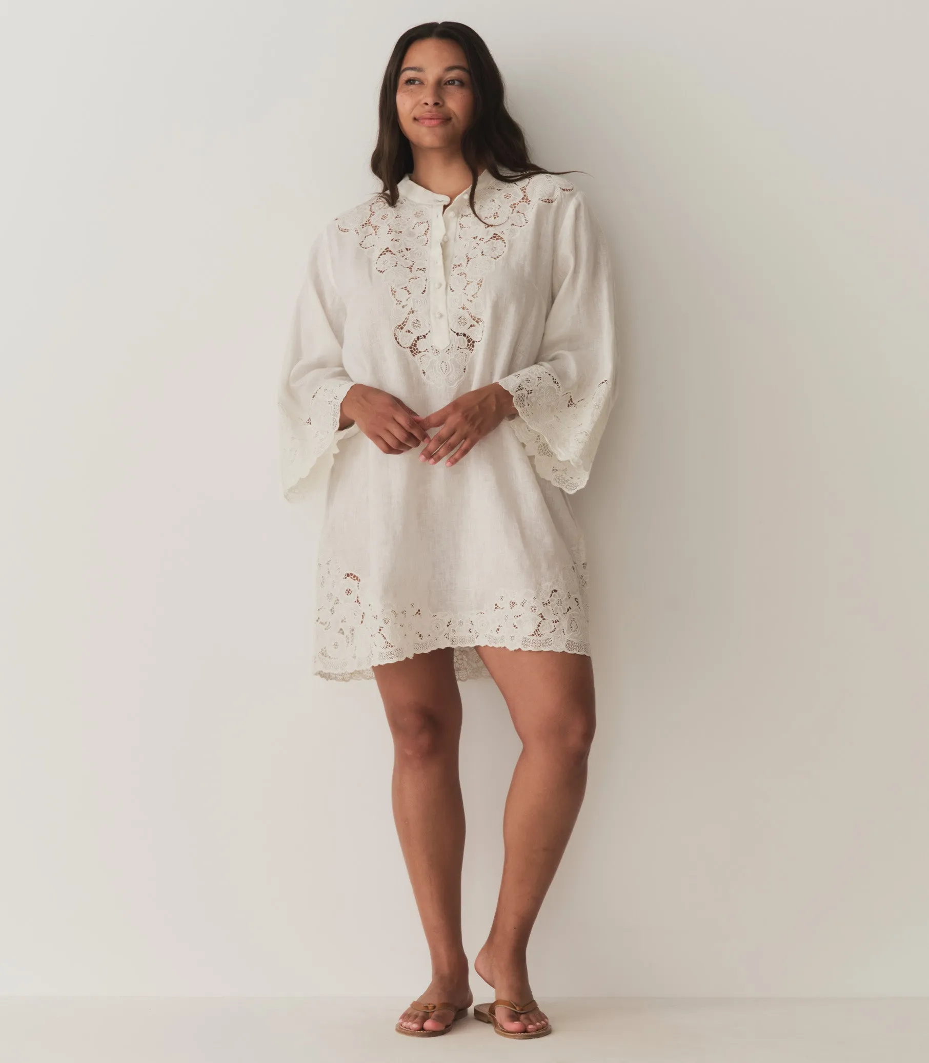 ROCHELLE DRESS -- SALT sold by Doen product image thumbnail 5