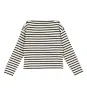 IRENE TEE -- BLACK NEWPORT STRIPE sold by Doen