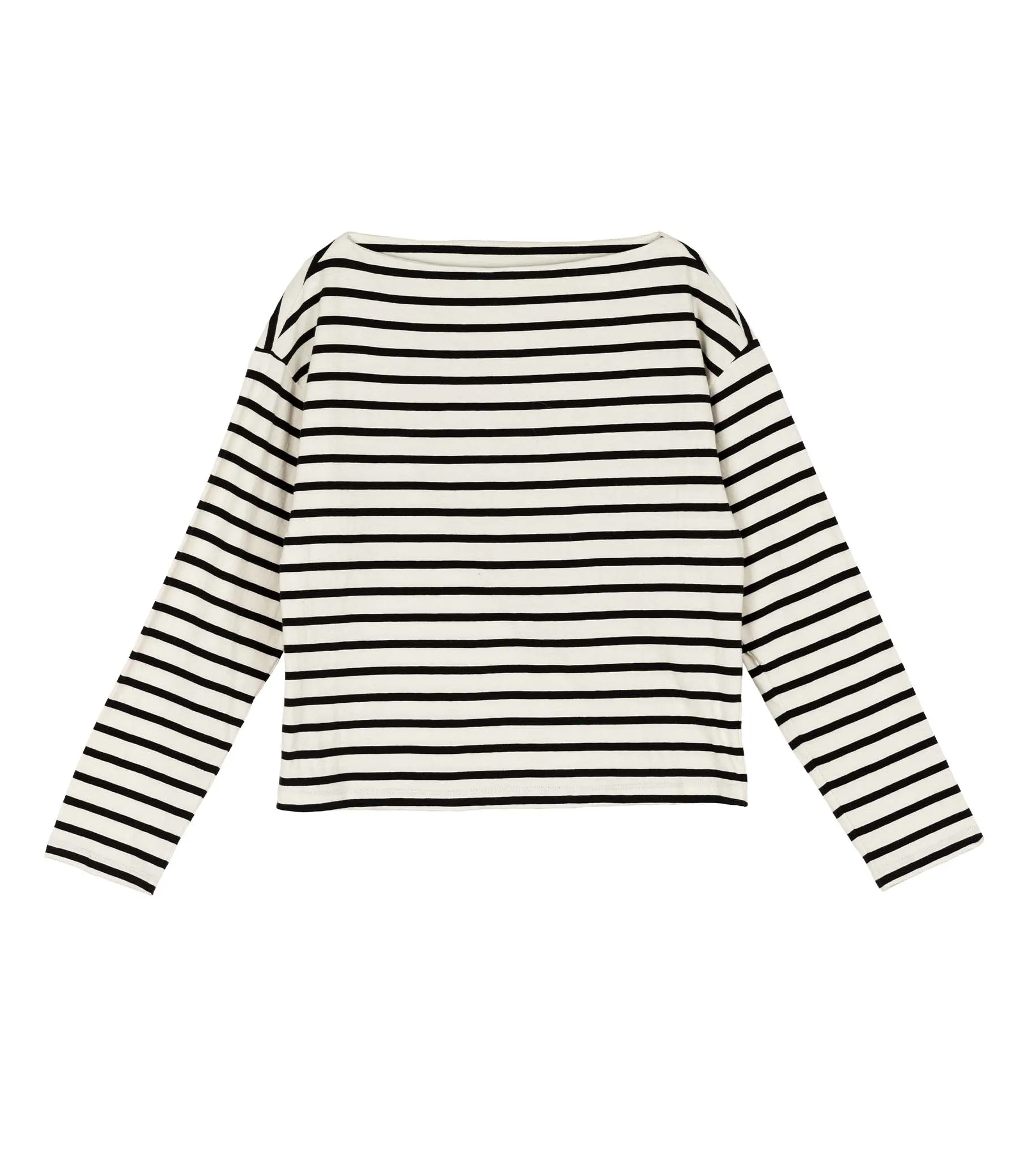 IRENE TEE -- BLACK NEWPORT STRIPE sold by Doen product image thumbnail 5