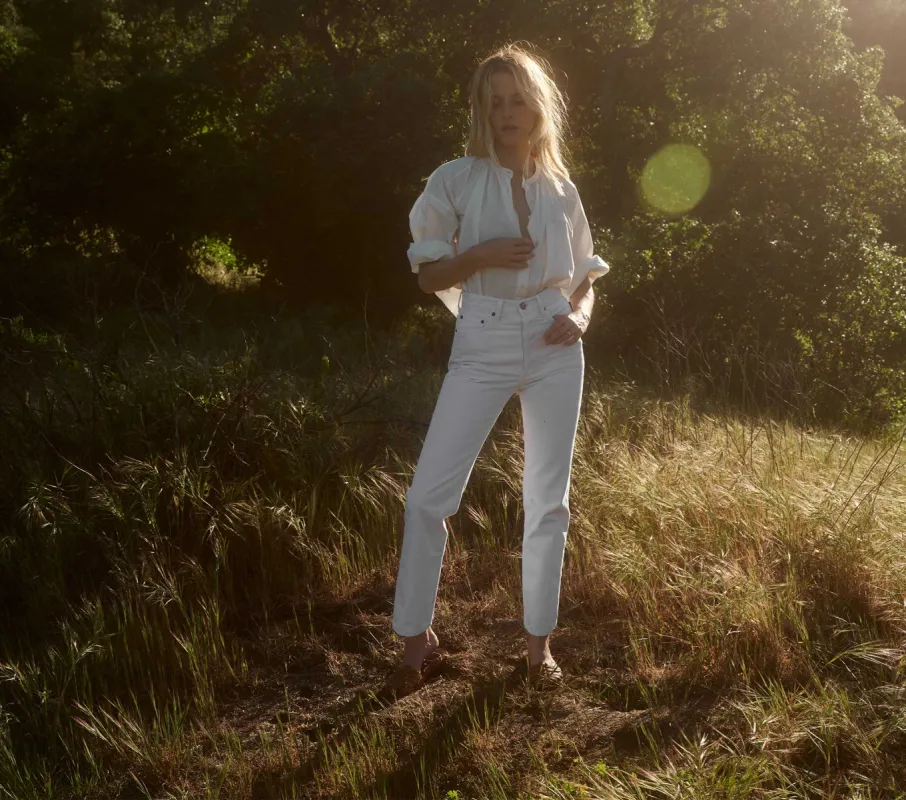 HMD -- DIANA JEAN -- OPTIC WHITE made by Doen