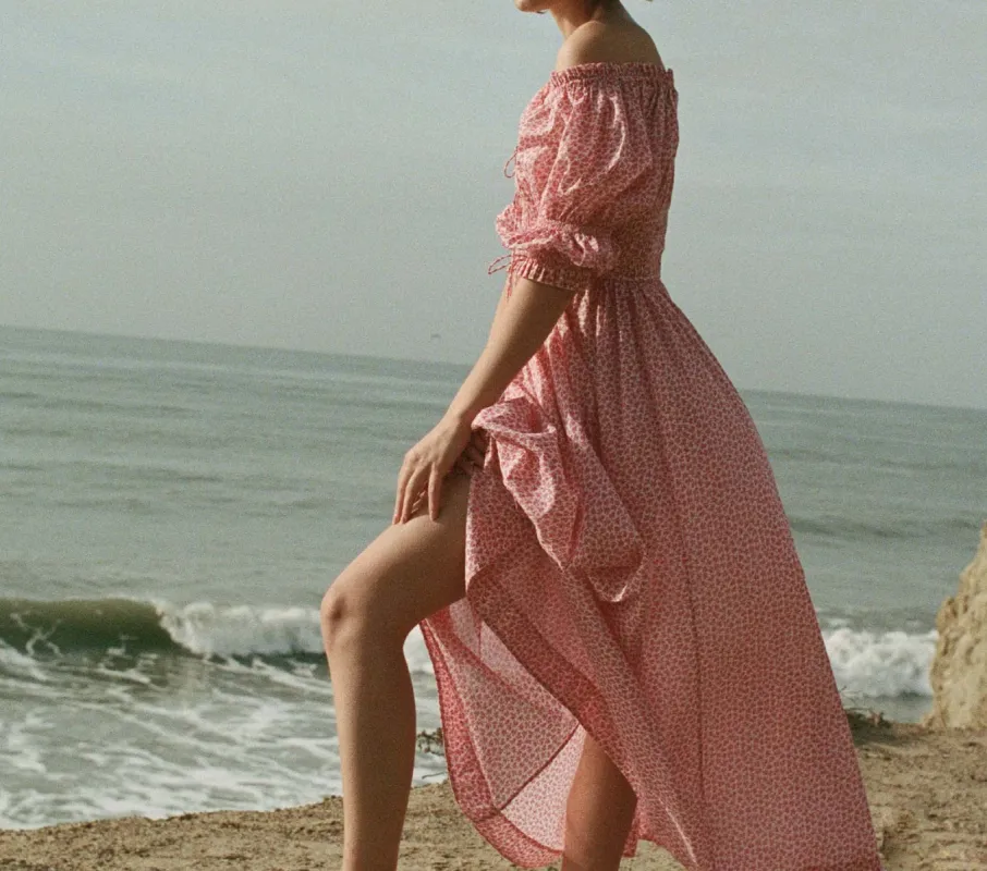 HMD -- ISCHIA DRESS -- COSMOS HILLSIDE BLOOM sold by Doen