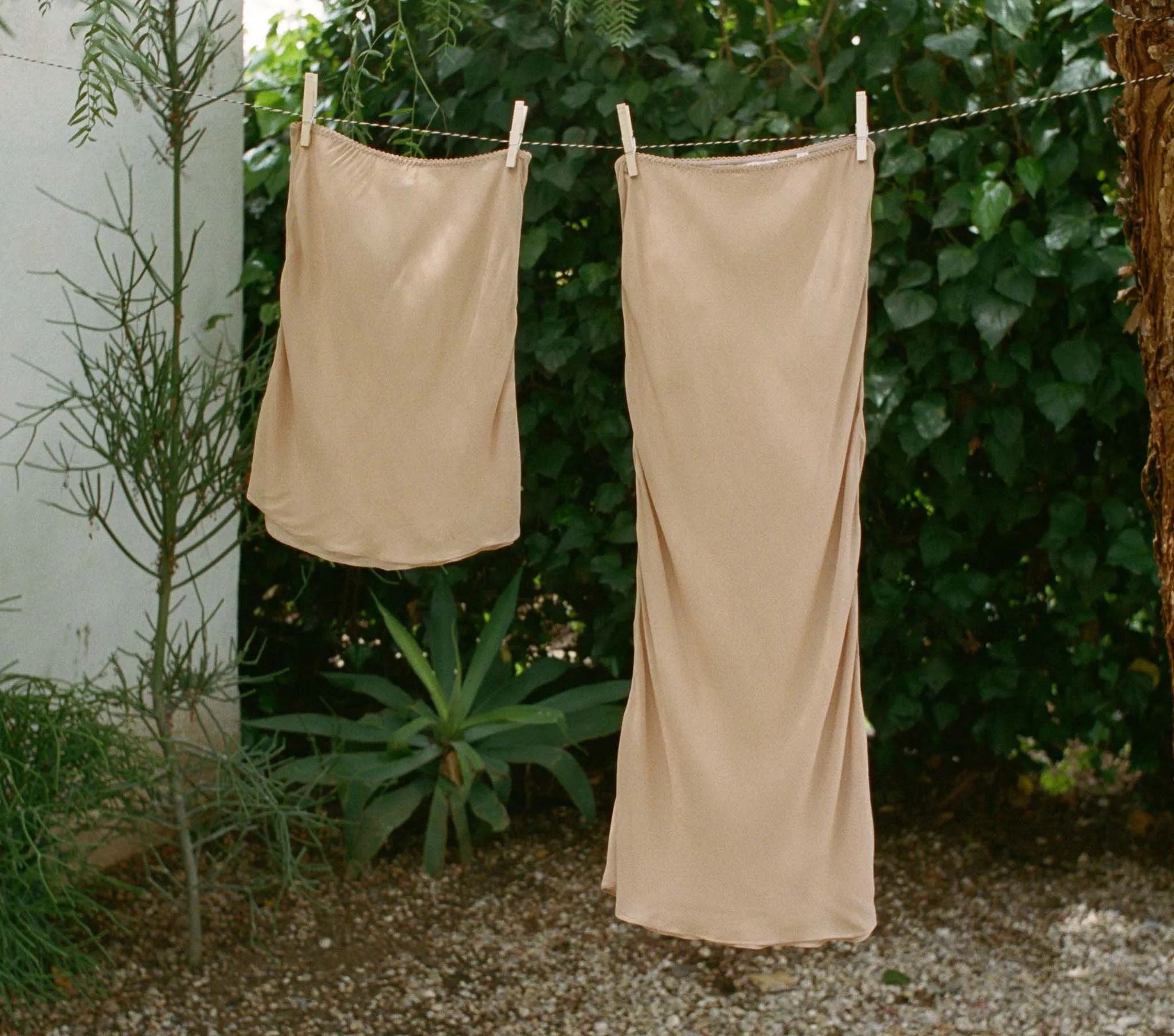 LONG SKIRT SLIP -- SAND DOLLAR sold by Doen product image thumbnail 3