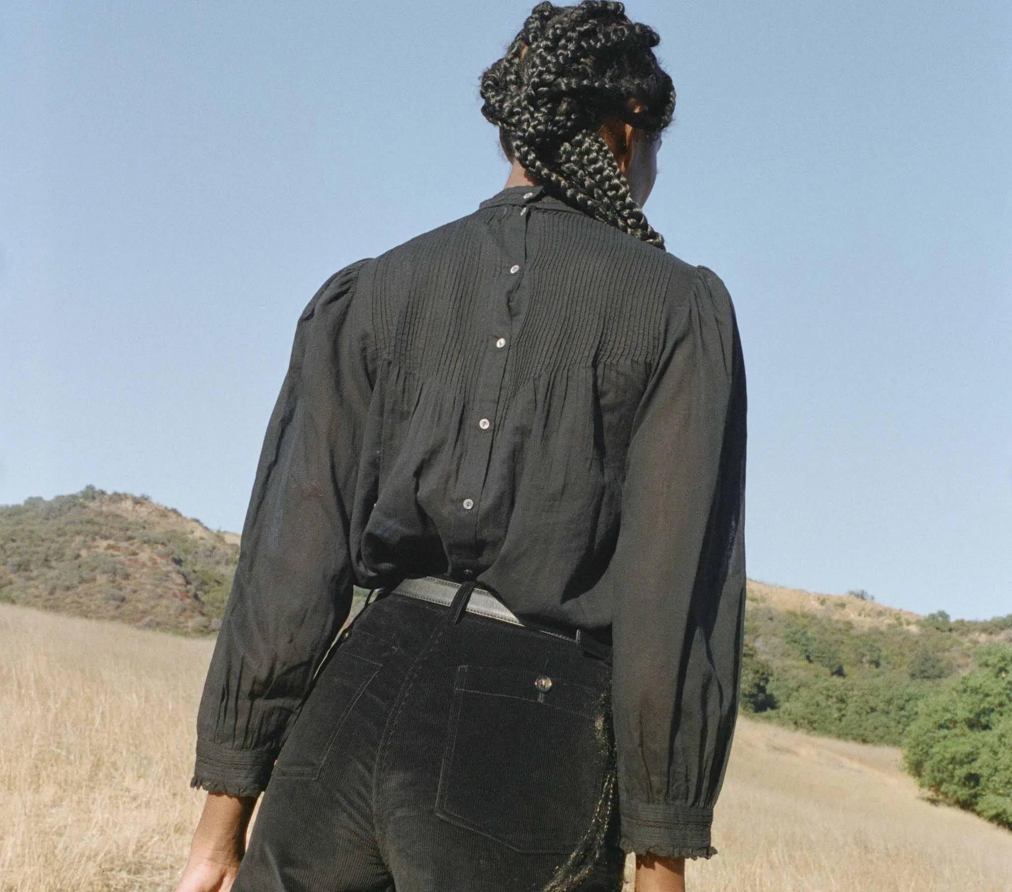 HMD -- ANTONIA TOP -- BLACK sold by Doen product image thumbnail 4