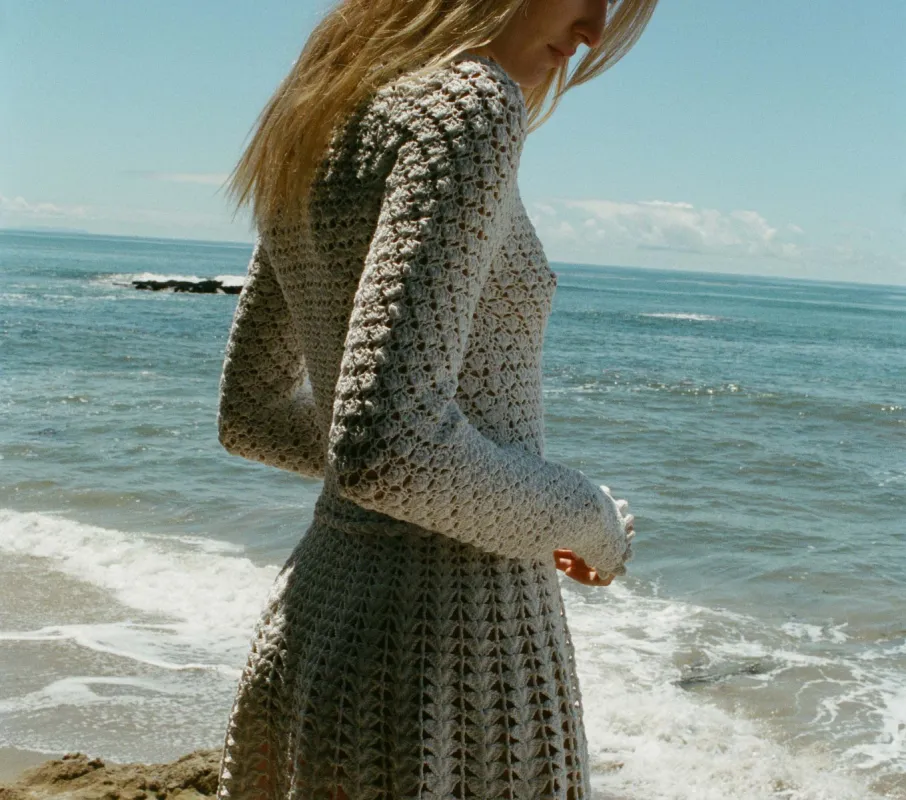 HMD -- BEATRIZ DRESS -- PEARL sold by Doen