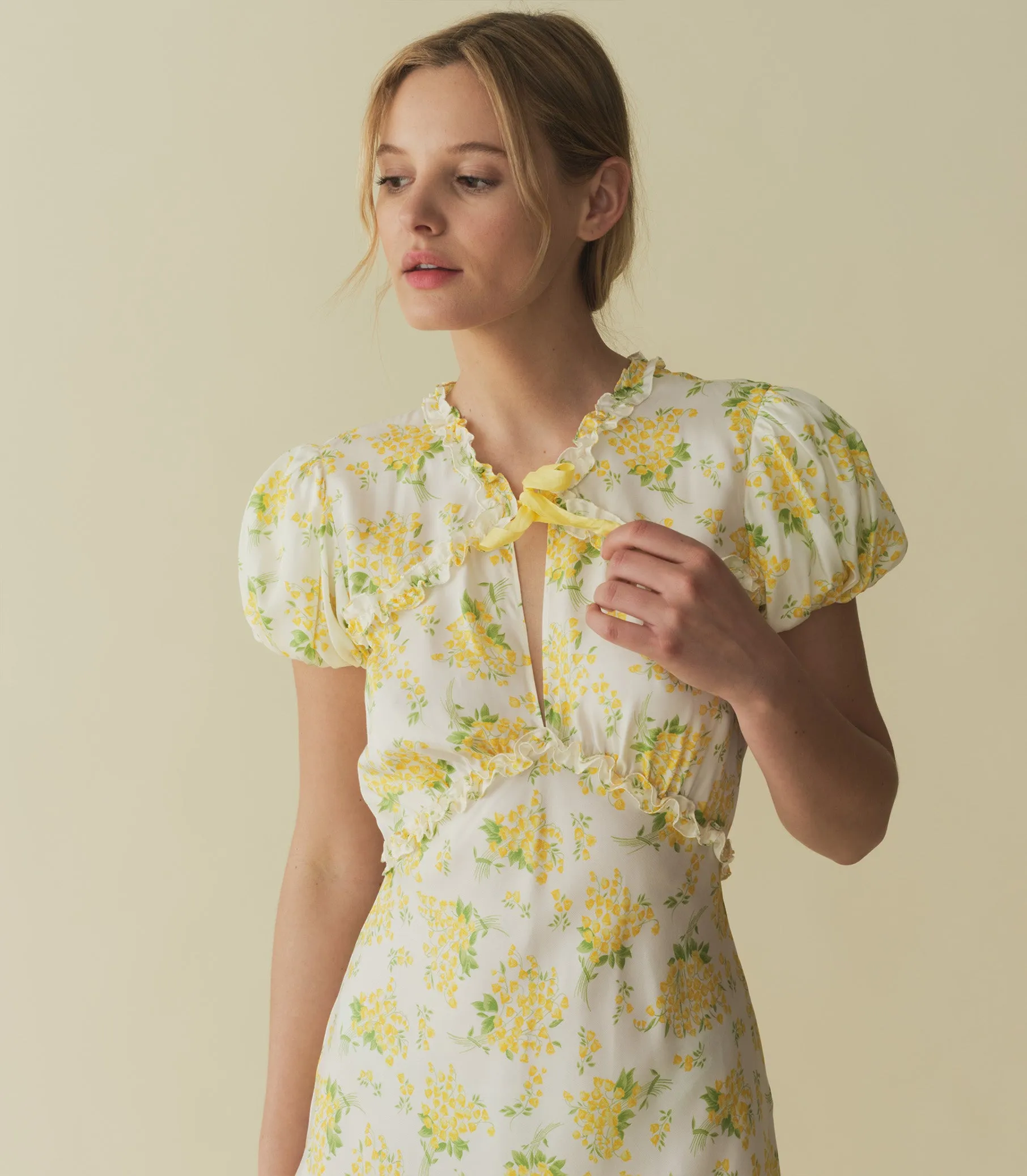 ORIANNA DRESS -- SALT MAY BELL FLORAL sold by Doen product image thumbnail 2