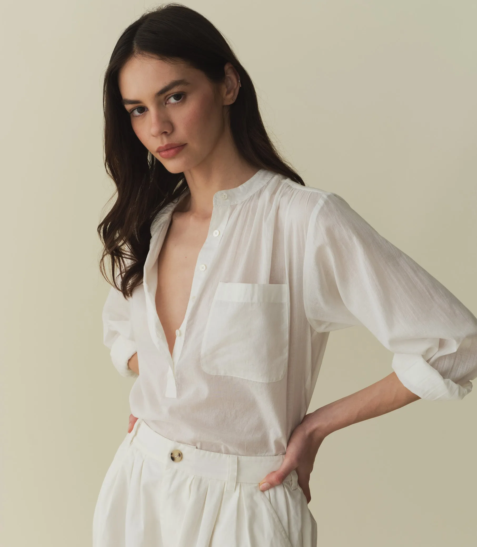 HASIA TOP -- SALT sold by Doen