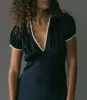 CERELIA DRESS -- DEEP NAVY sold by Doen