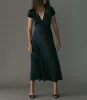 CERELIA DRESS -- DEEP NAVY sold by Doen