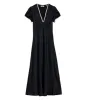 CERELIA DRESS -- DEEP NAVY sold by Doen