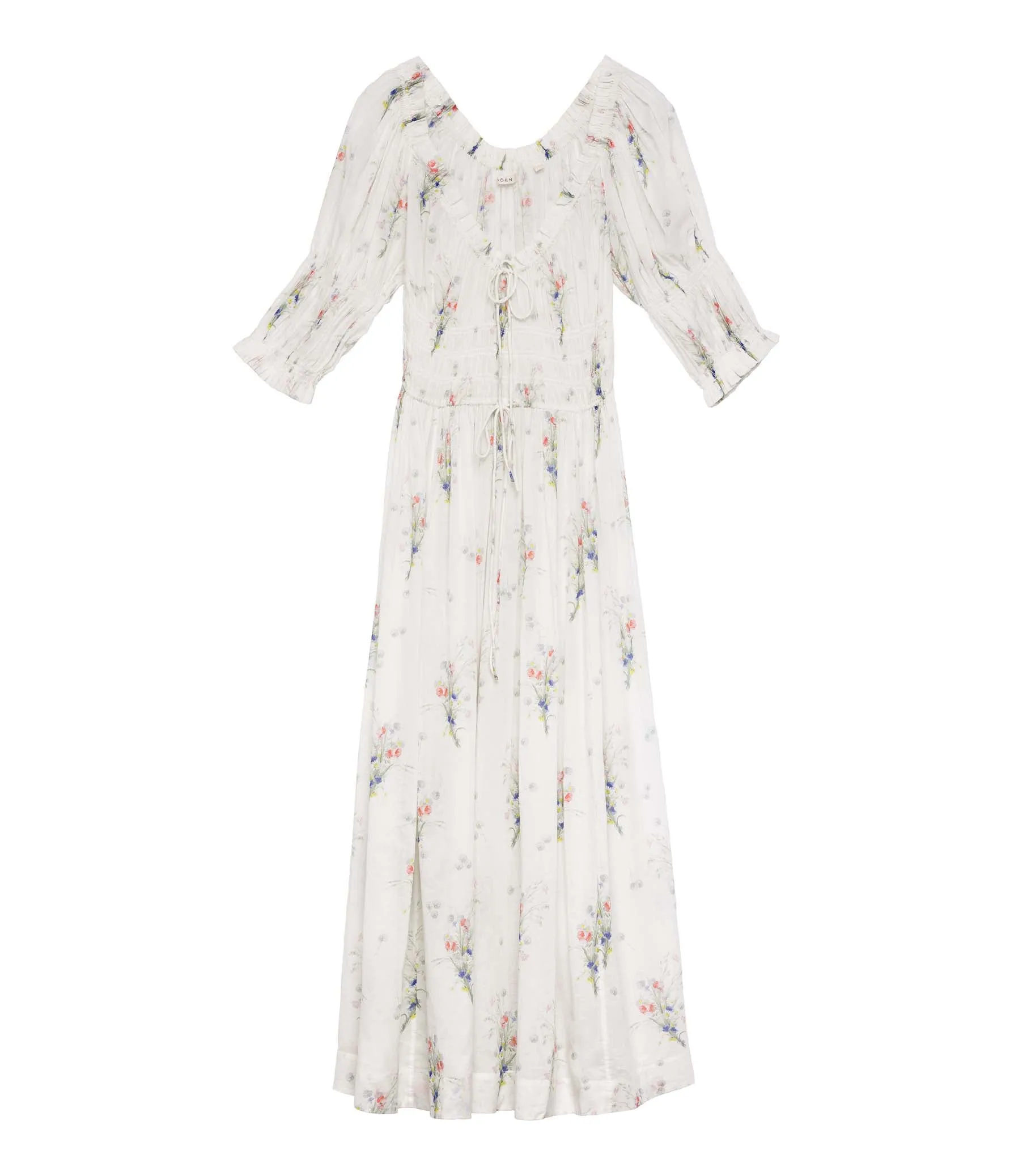 ISCHIA DRESS -- PAINTED BOUQUET sold by Doen product image thumbnail 5