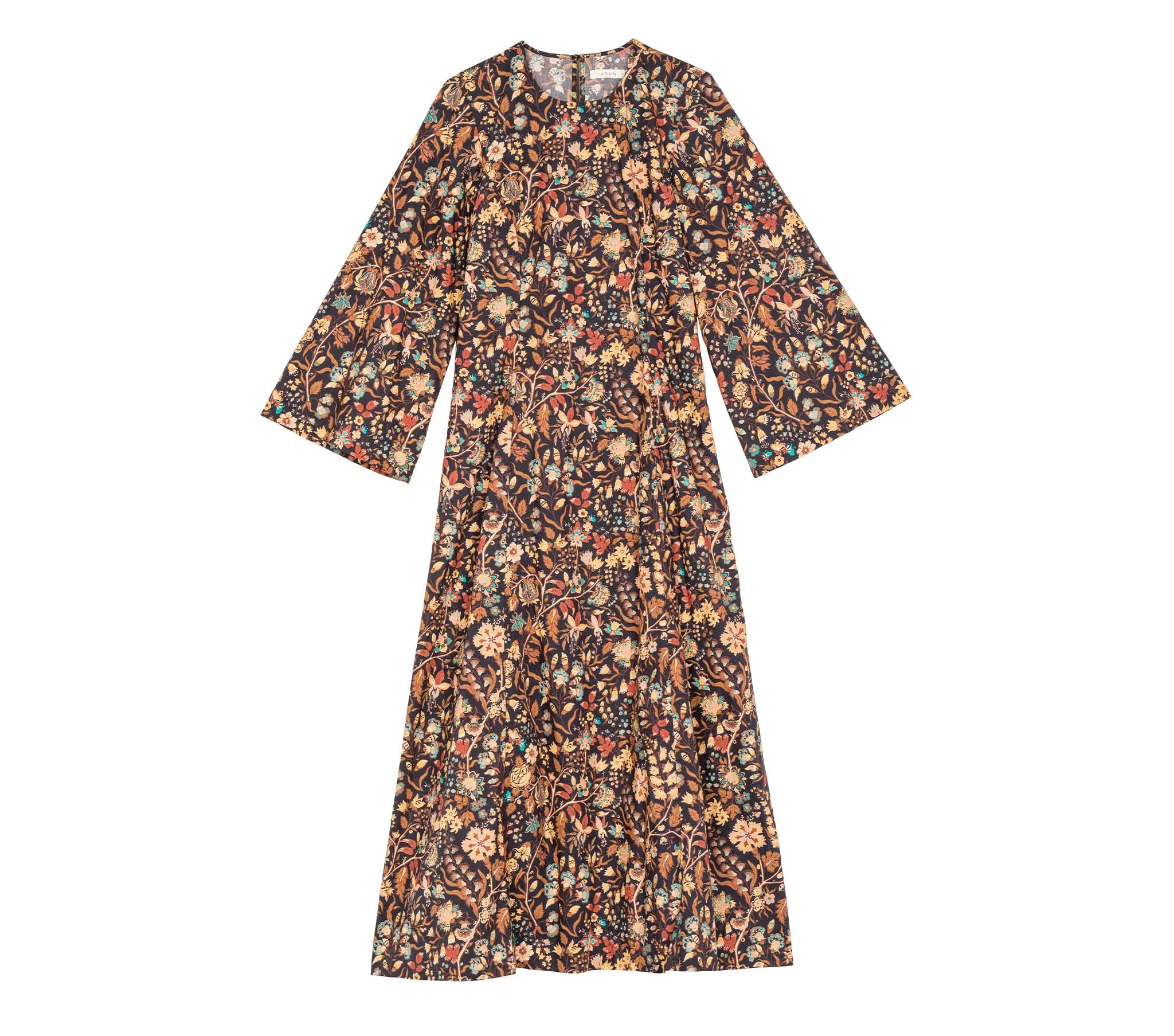 HMD -- MARRON DRESS -- MIDNIGHT TOILE DE JOUY sold by Doen