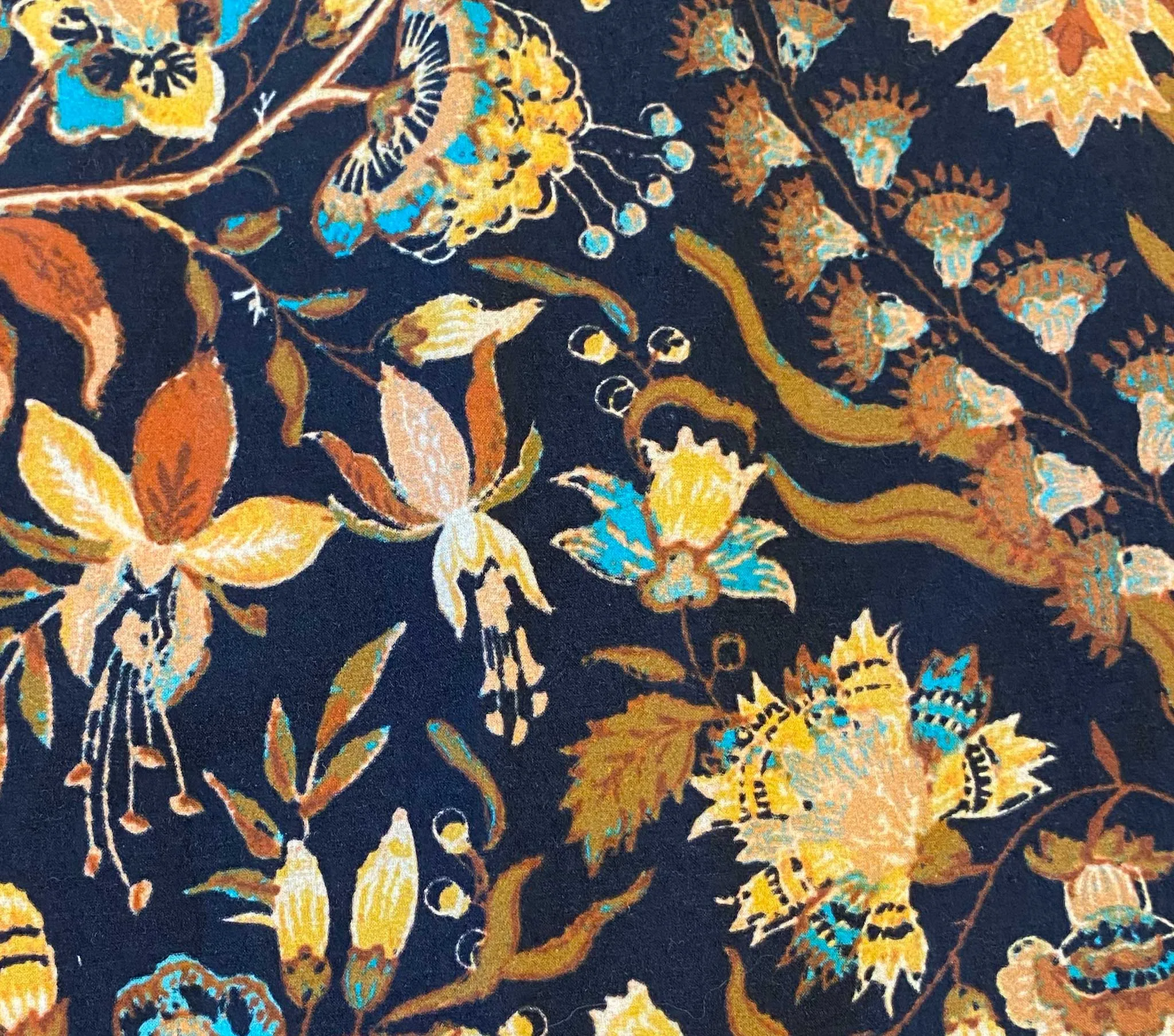 HMD -- MARRON DRESS -- MIDNIGHT TOILE DE JOUY sold by Doen product image thumbnail 2