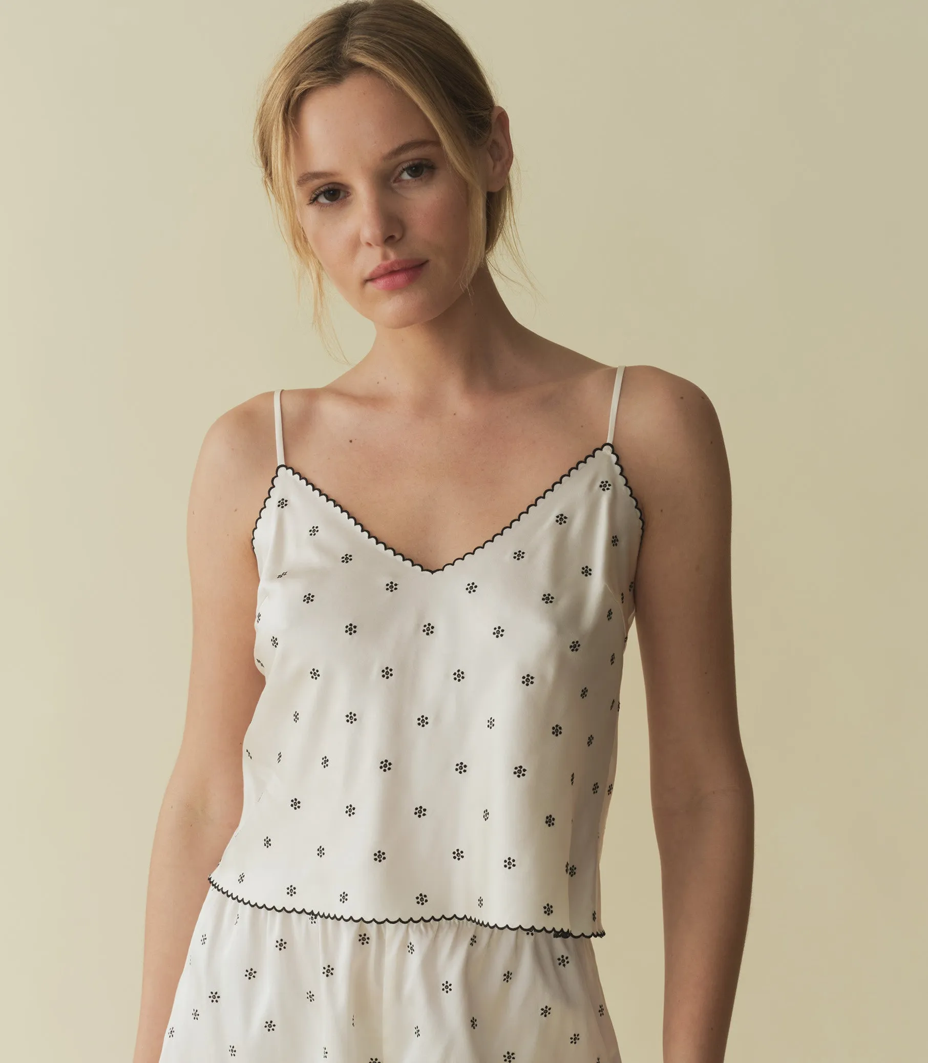 EFFIE CAMI -- SEA SALT sold by Doen