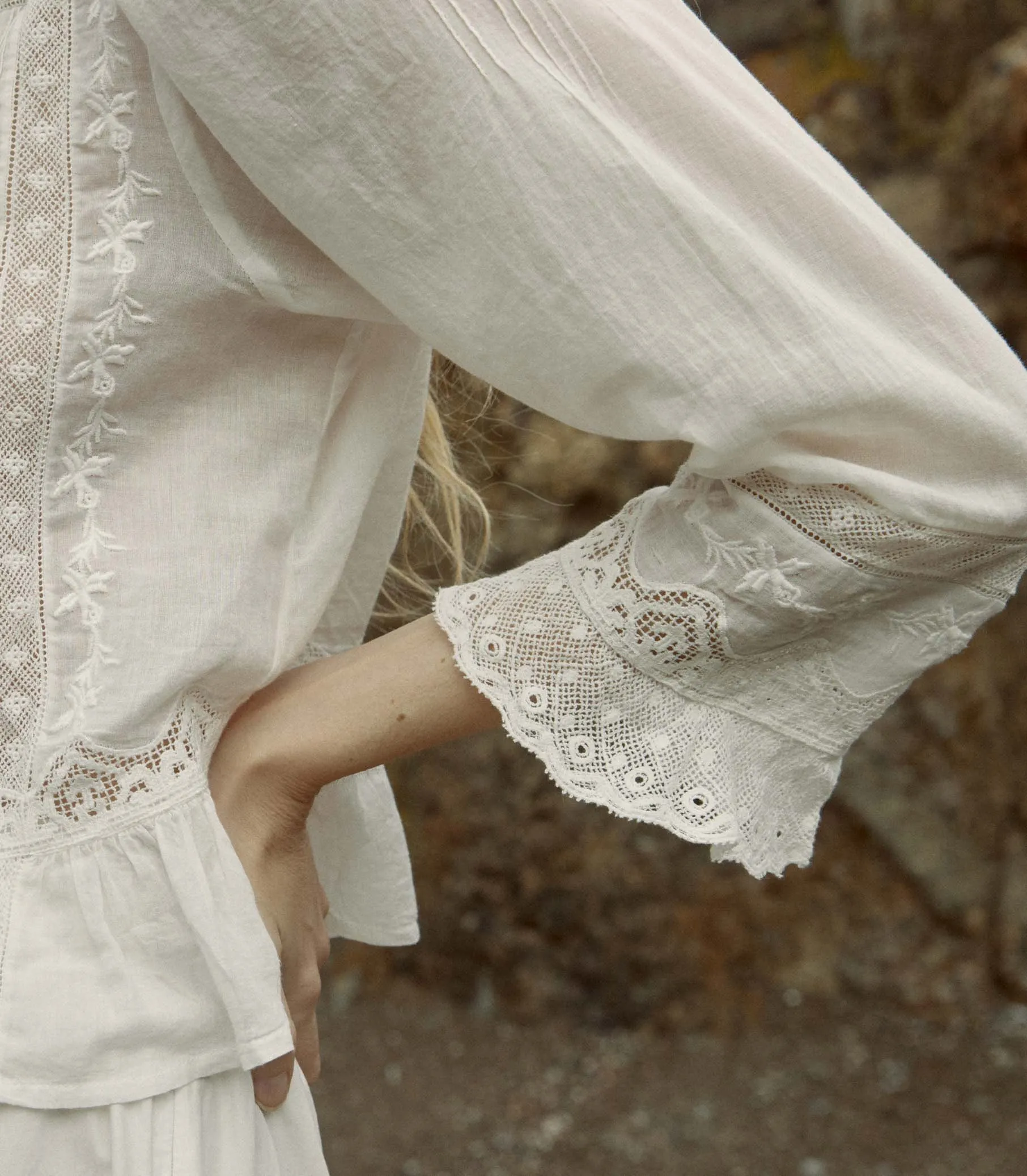 ELDORIS TOP -- SALT sold by Doen product image thumbnail 3