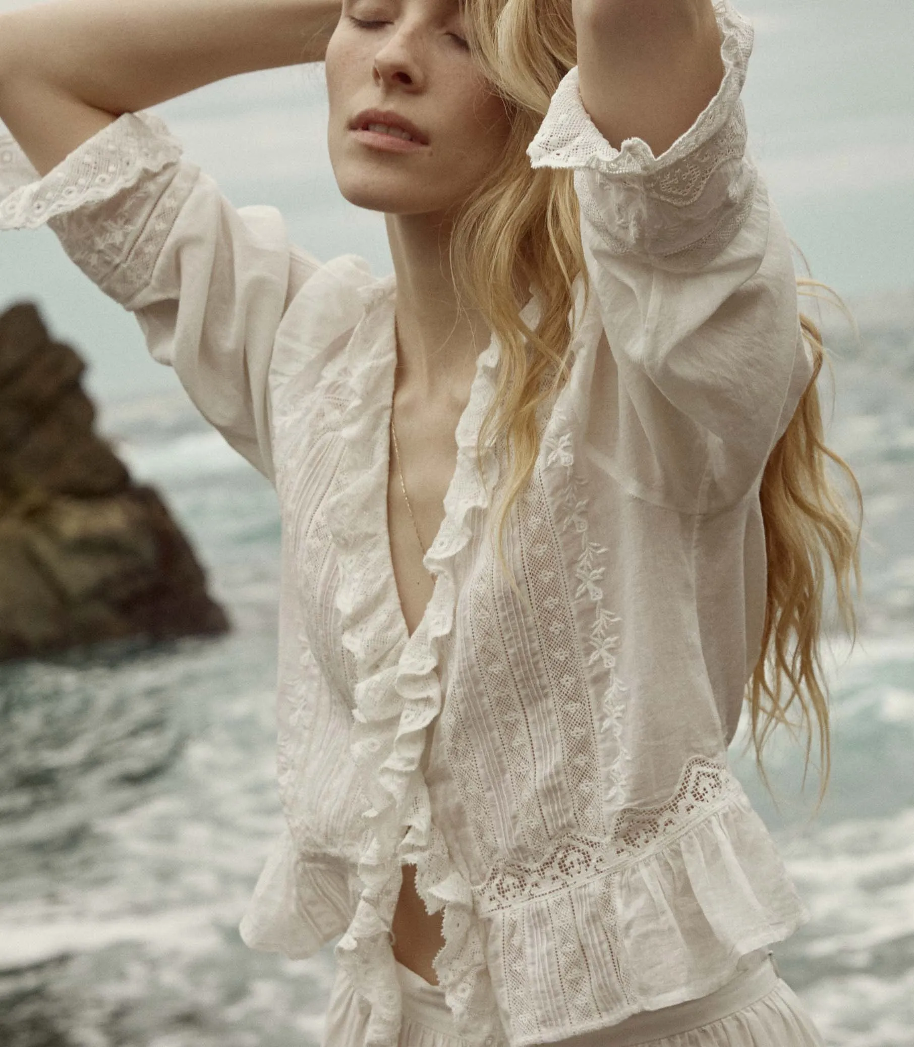 ELDORIS TOP -- SALT sold by Doen product image thumbnail 2