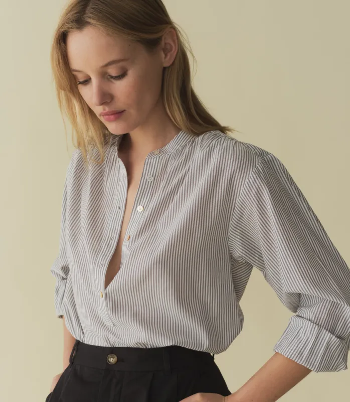 HOLDE TOP -- BRIGHTON STRIPE sold by Doen