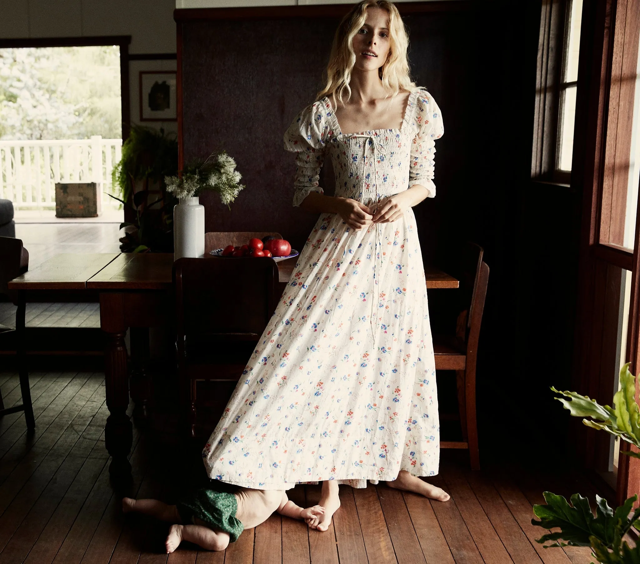 HMD -- BIJOU DRESS -- OCTAVIA PRINT sold by Doen product image thumbnail 4