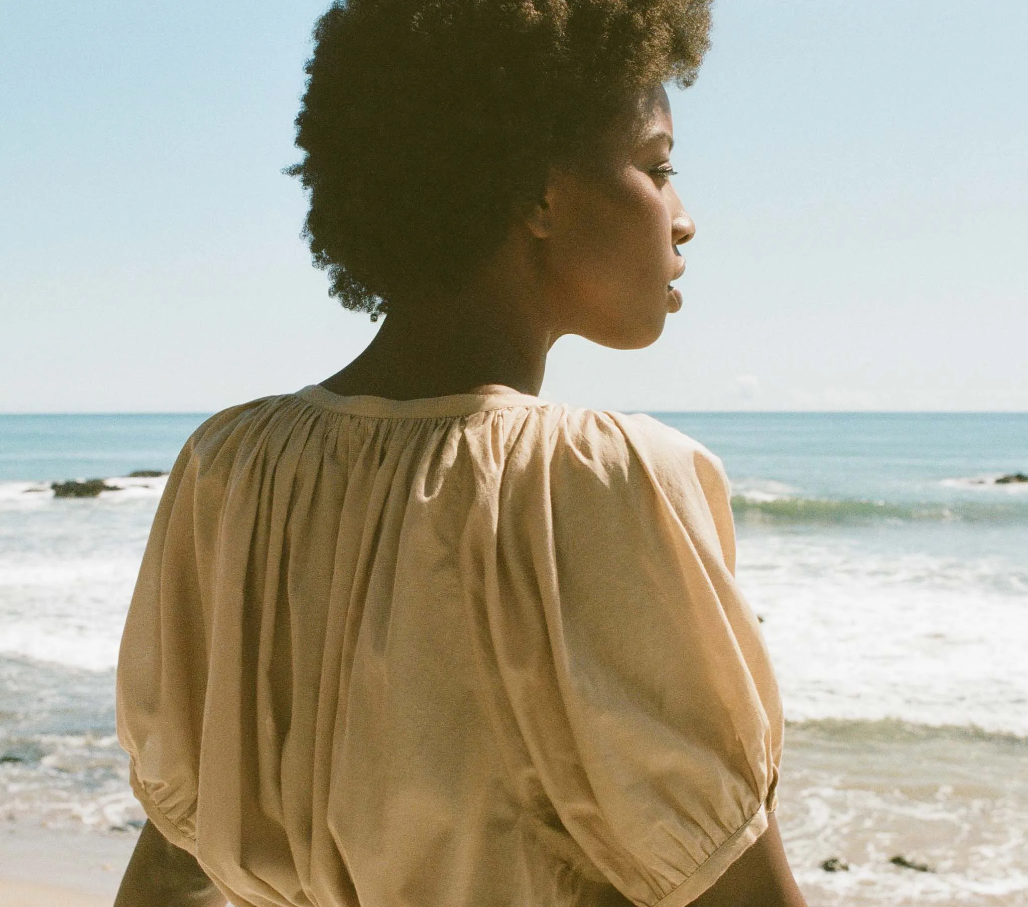 JUNE TOP -- DRIFTWOOD sold by Doen product image thumbnail 5