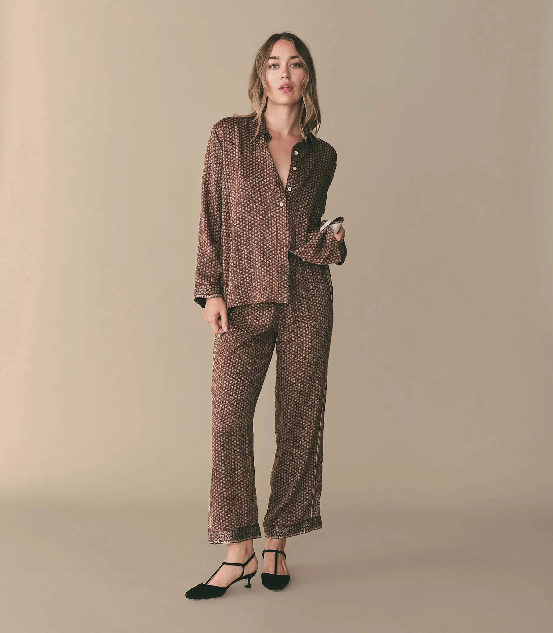 HMD -- HILLA TOP -- TERRE MARCHE FOULARD sold by Doen product image thumbnail 3