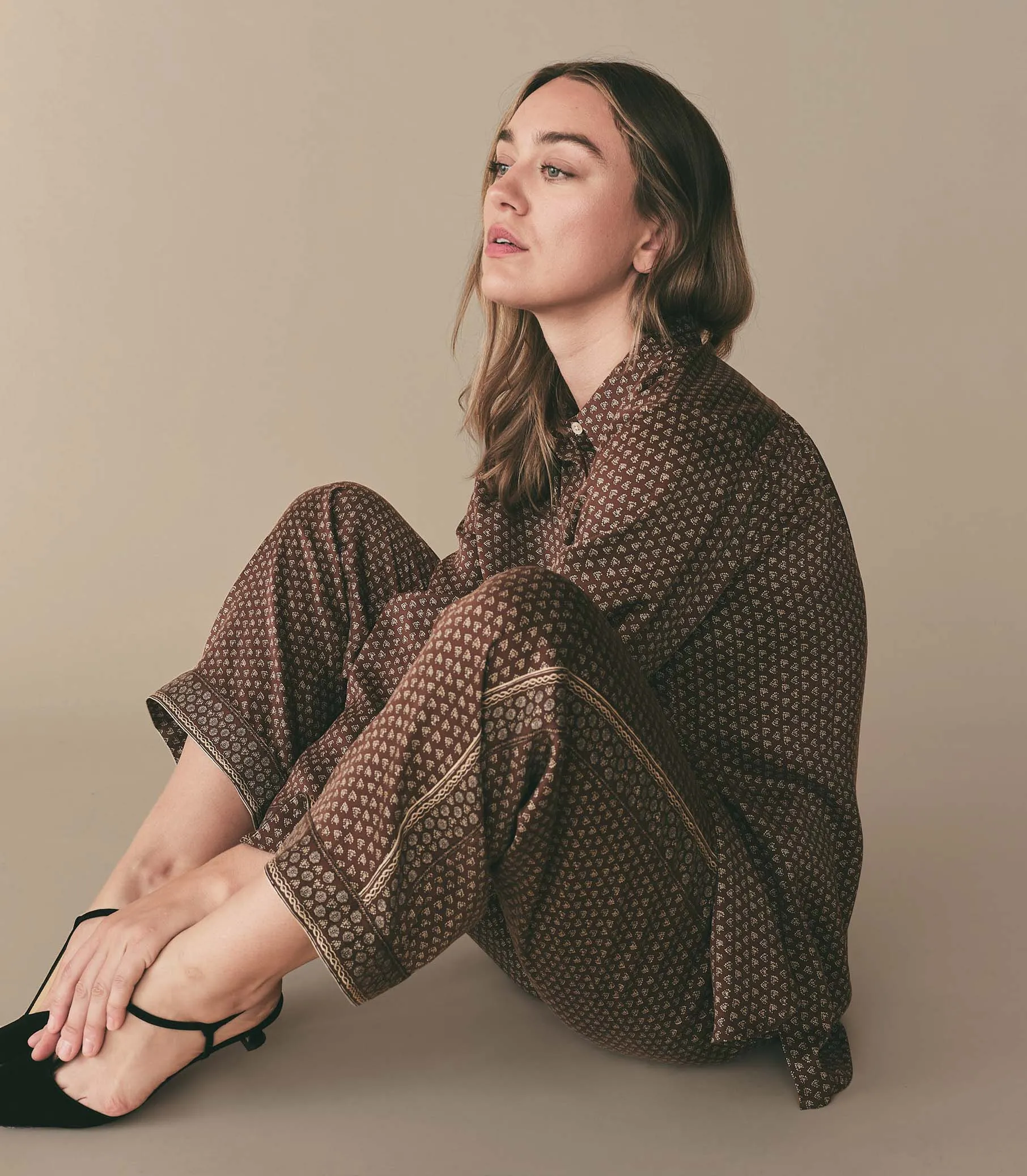 HMD -- HILLA TOP -- TERRE MARCHE FOULARD sold by Doen product image thumbnail 4