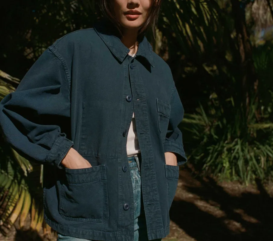 HMD -- CARMEL JACKET -- ADRIATIC sold by Doen