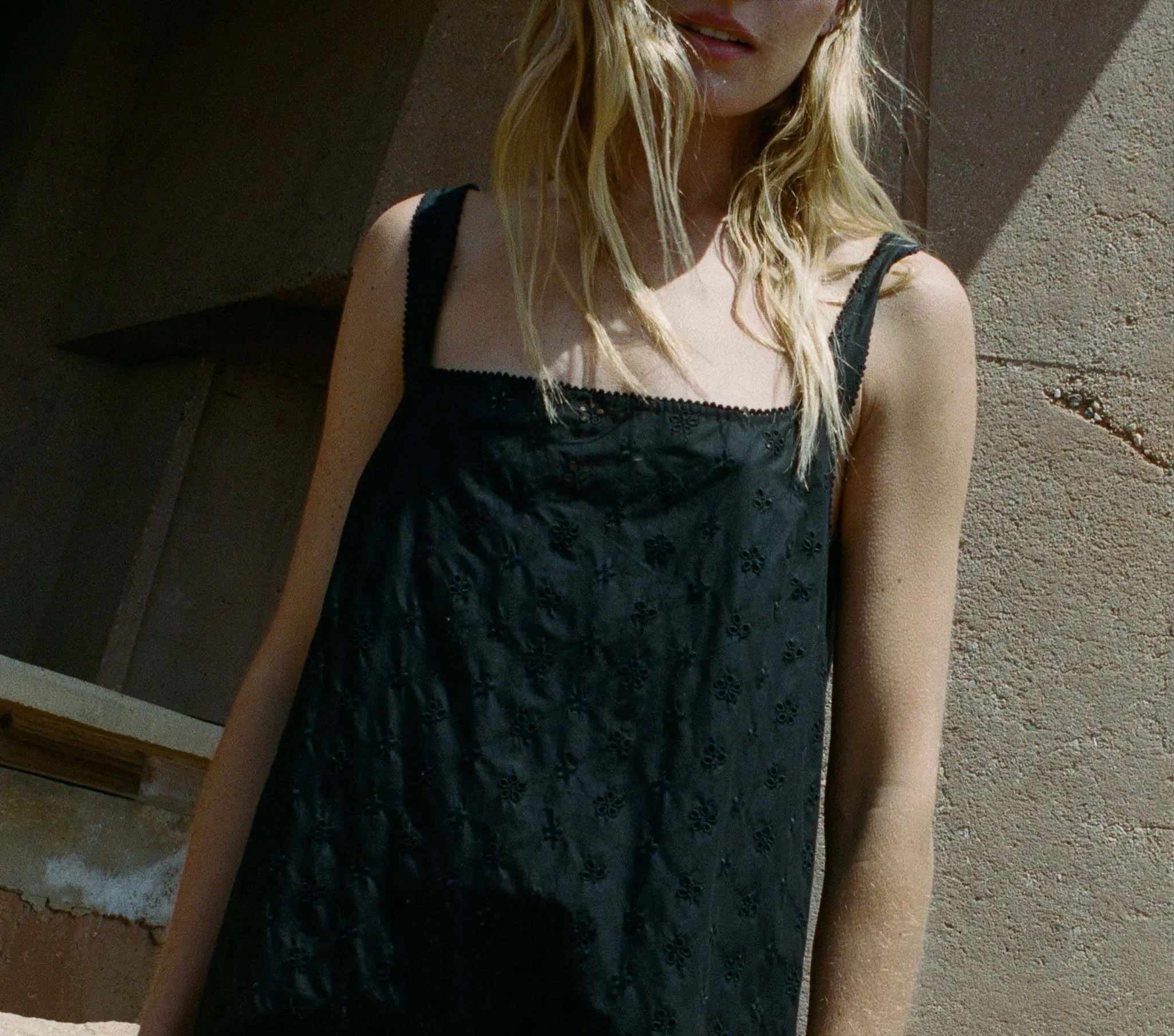 HMD -- CARINA DRESS -- BLACK sold by Doen