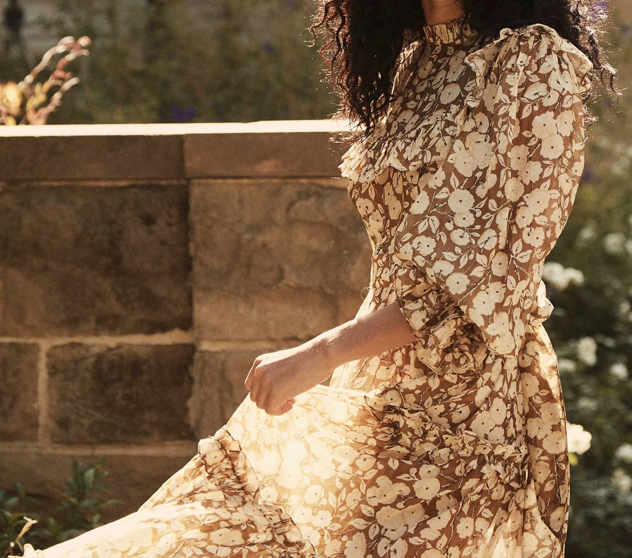 HMD -- CARAMEL DRESS -- AMBRIDGE ROSE MUSTARD sold by Doen product image thumbnail 2