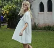 HMD -- NETTIE NIGHTGOWN -- SALT sold by Doen