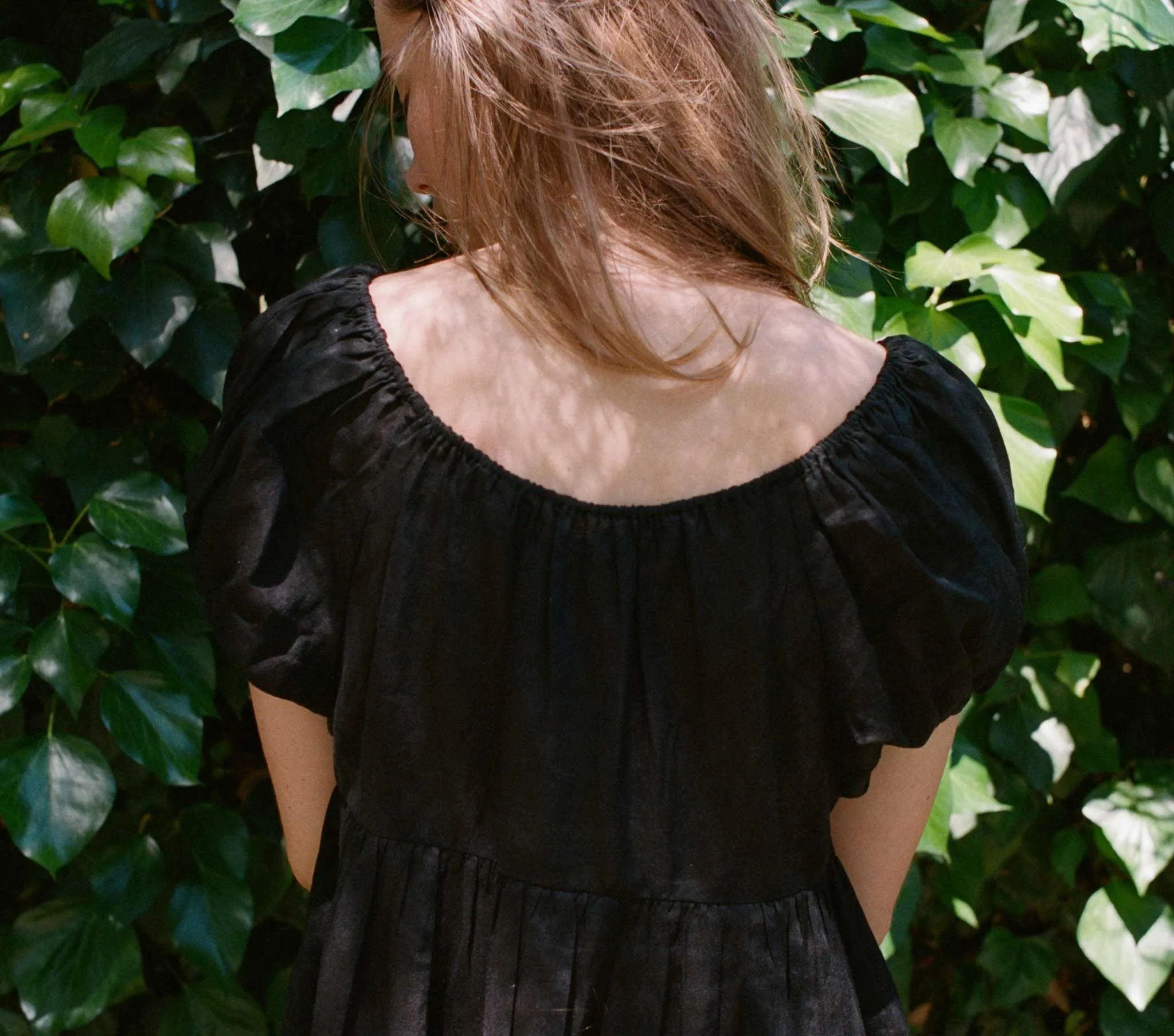 HMD -- SARRIA DRESS -- BLACK sold by Doen product image thumbnail 3