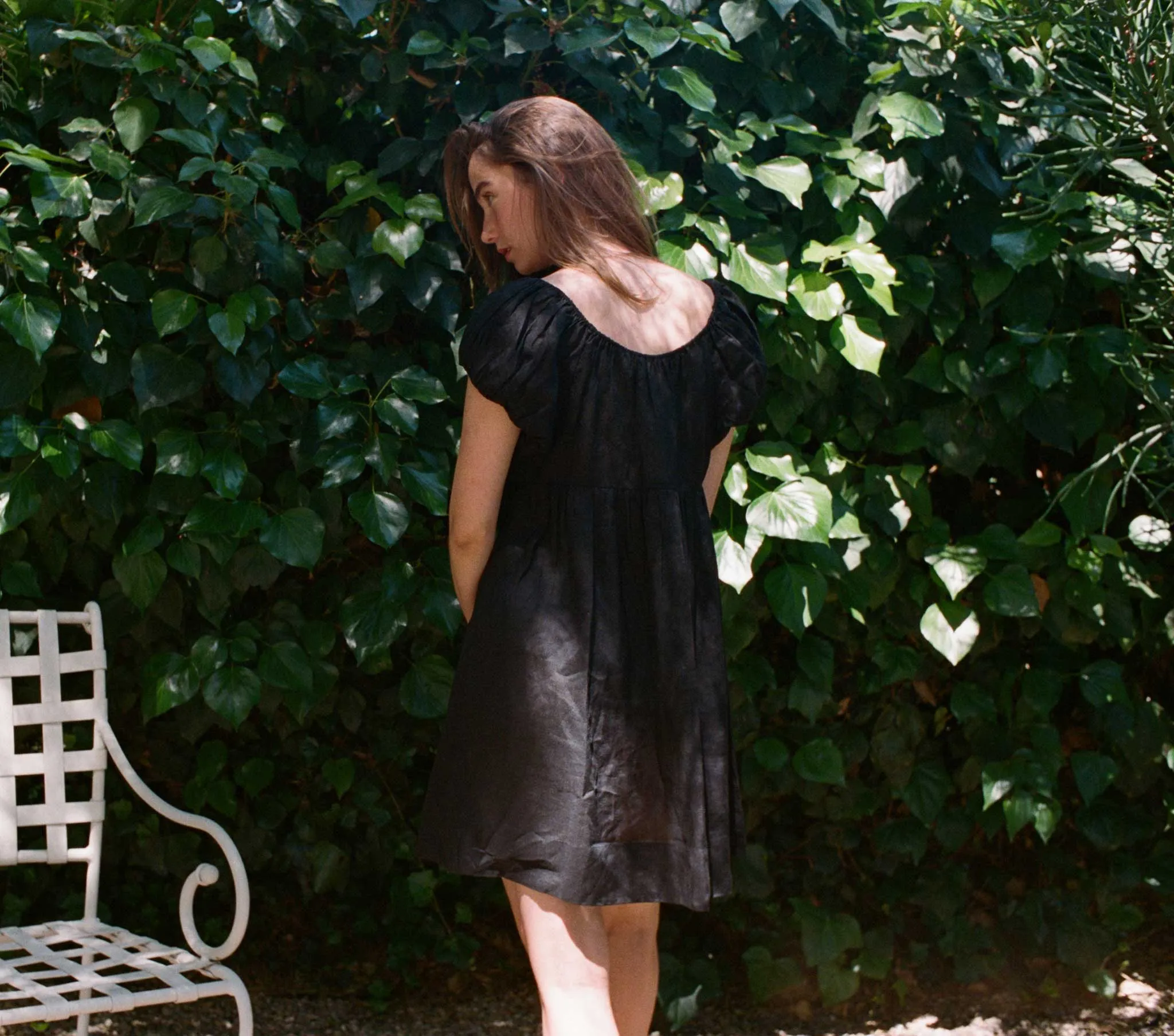 HMD -- SARRIA DRESS -- BLACK sold by Doen product image thumbnail 4