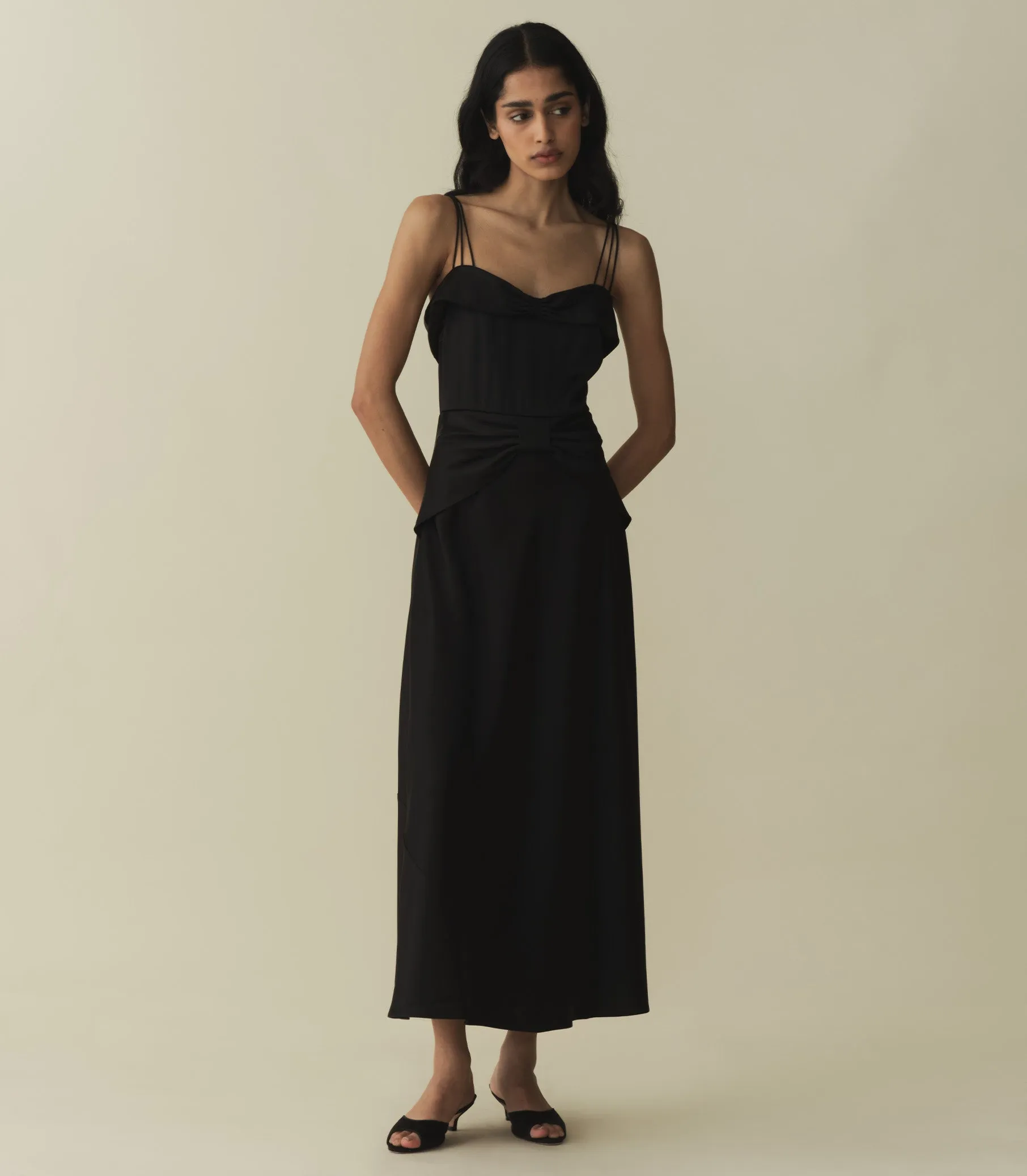 DONETTA DRESS -- BLACK sold by Doen product image thumbnail 3