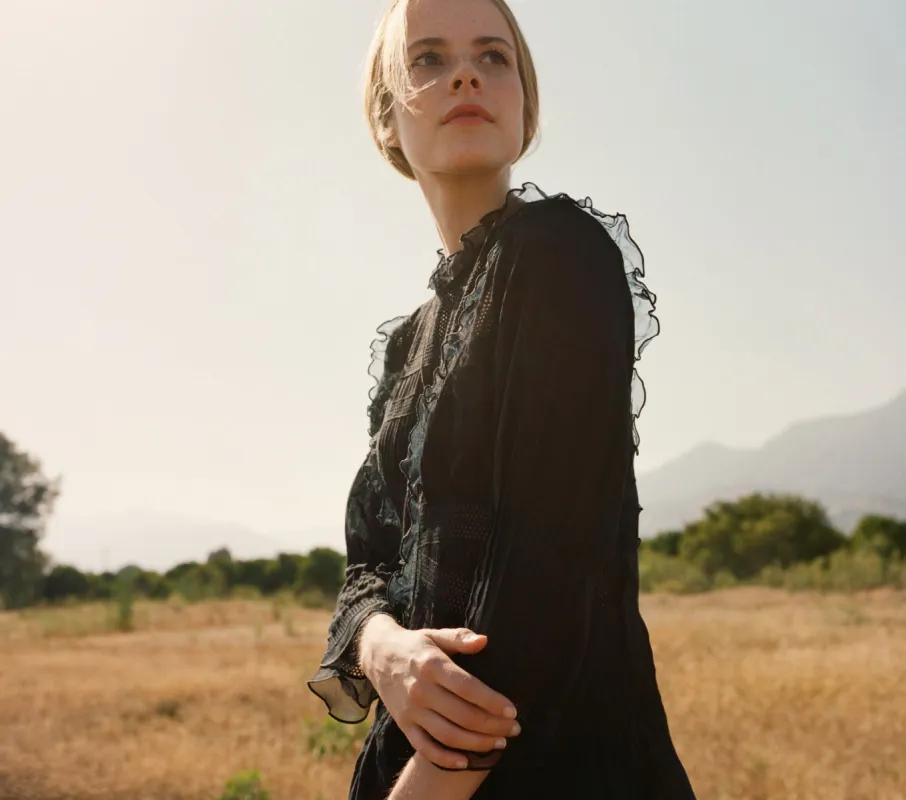 HMD -- PAIX DRESS -- BLACK sold by Doen