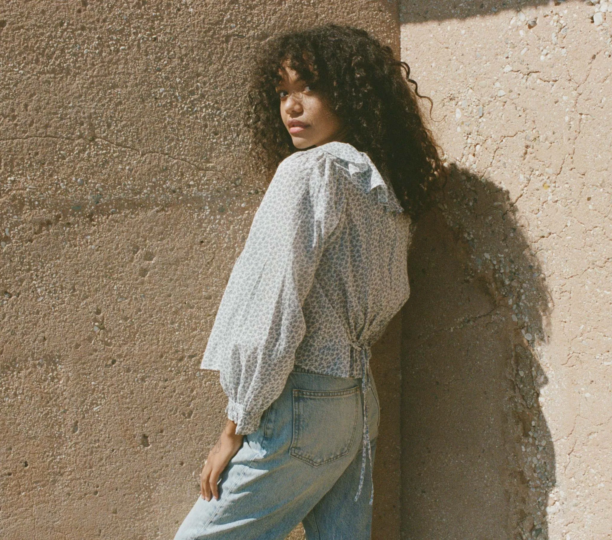 HMD -- LEANNA TOP -- BLUEBELL HILLSIDE BLOOM sold by Doen product image thumbnail 4