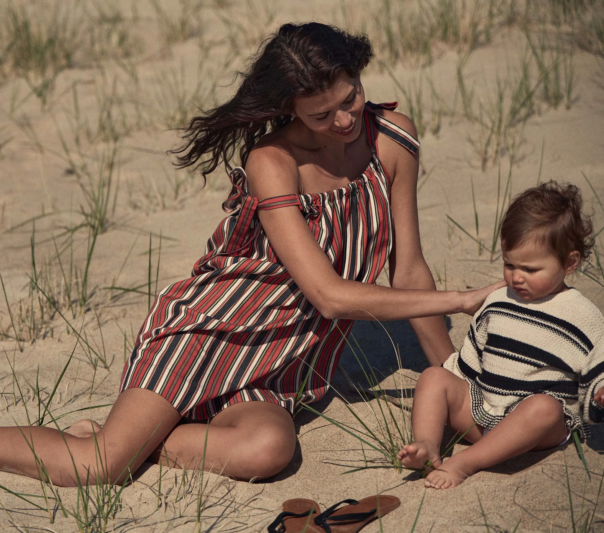 KATHLEEN DRESS -- MONTECITO STRIPE sold by Doen product image thumbnail 3