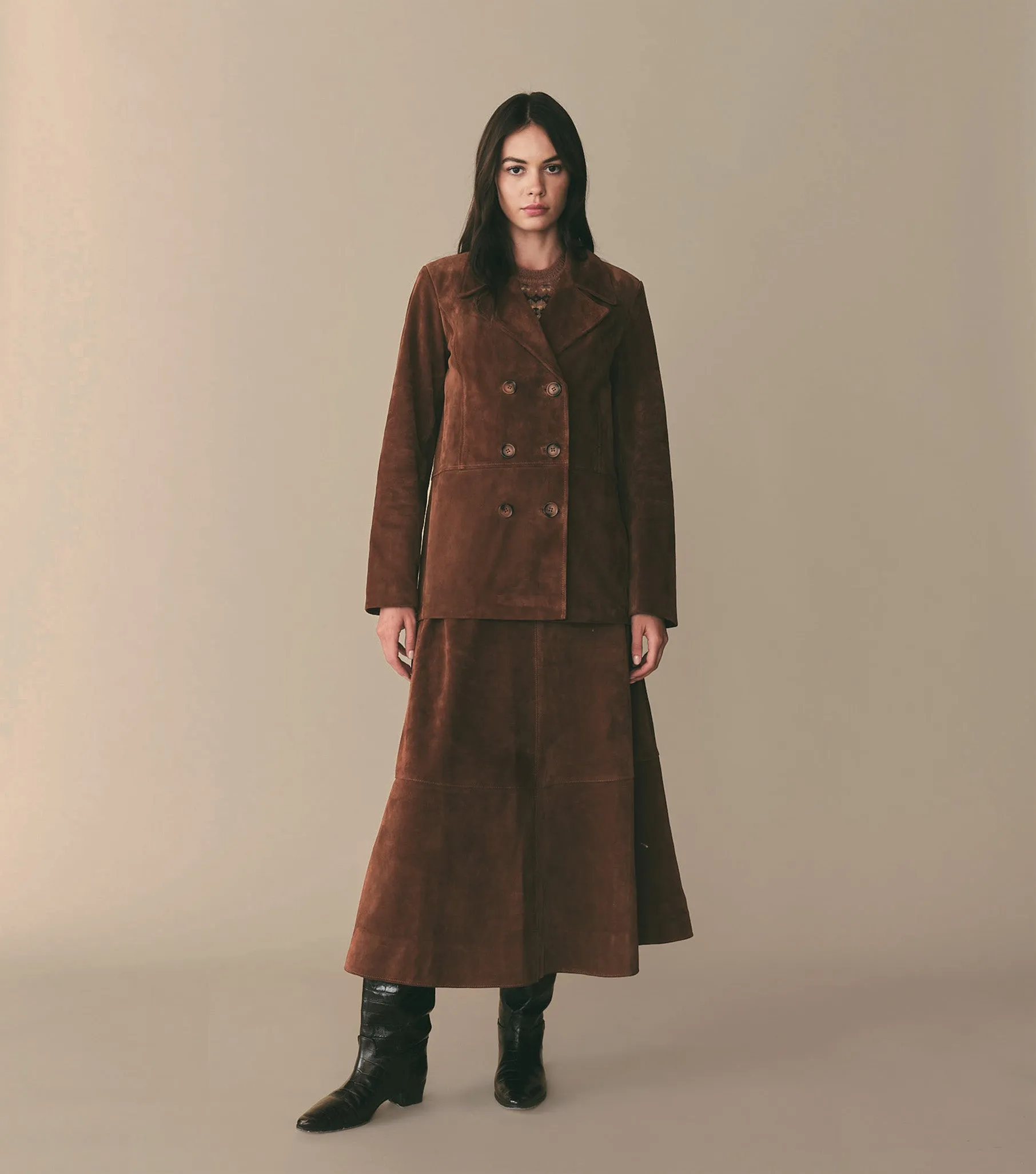 CARMELLA SKIRT -- CEDARWOOD sold by Doen product image thumbnail 5