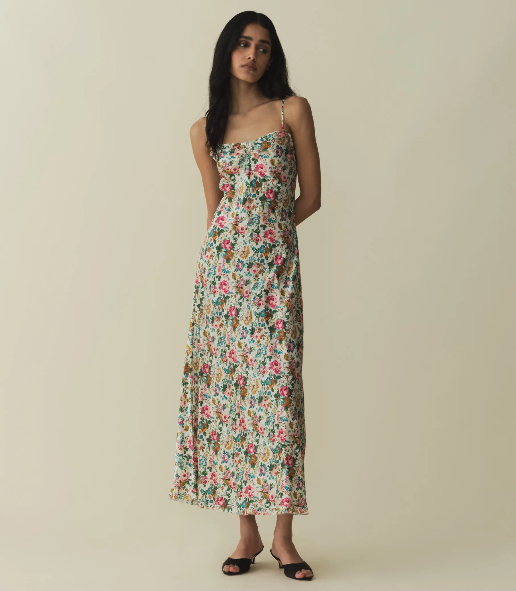 CALSI DRESS -- LIBERTY ROSE ROMANCE sold by Doen product image thumbnail 4