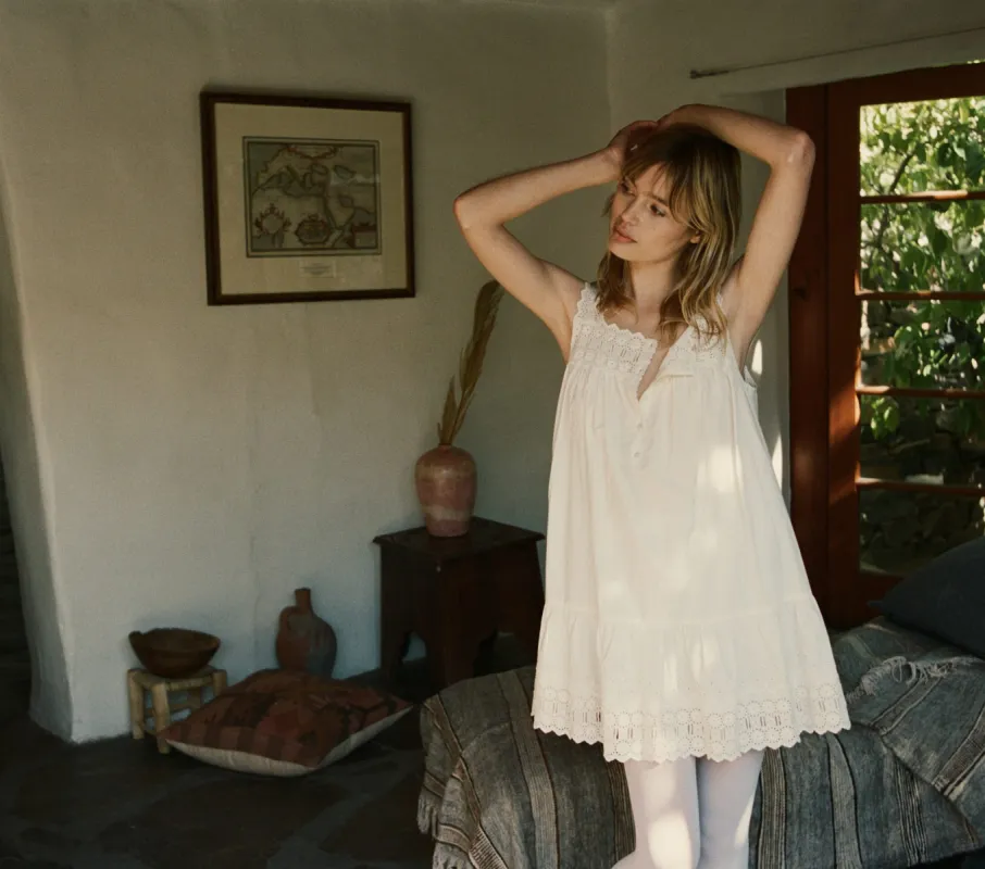 HMD -- GLADYS DRESS -- SALT sold by Doen