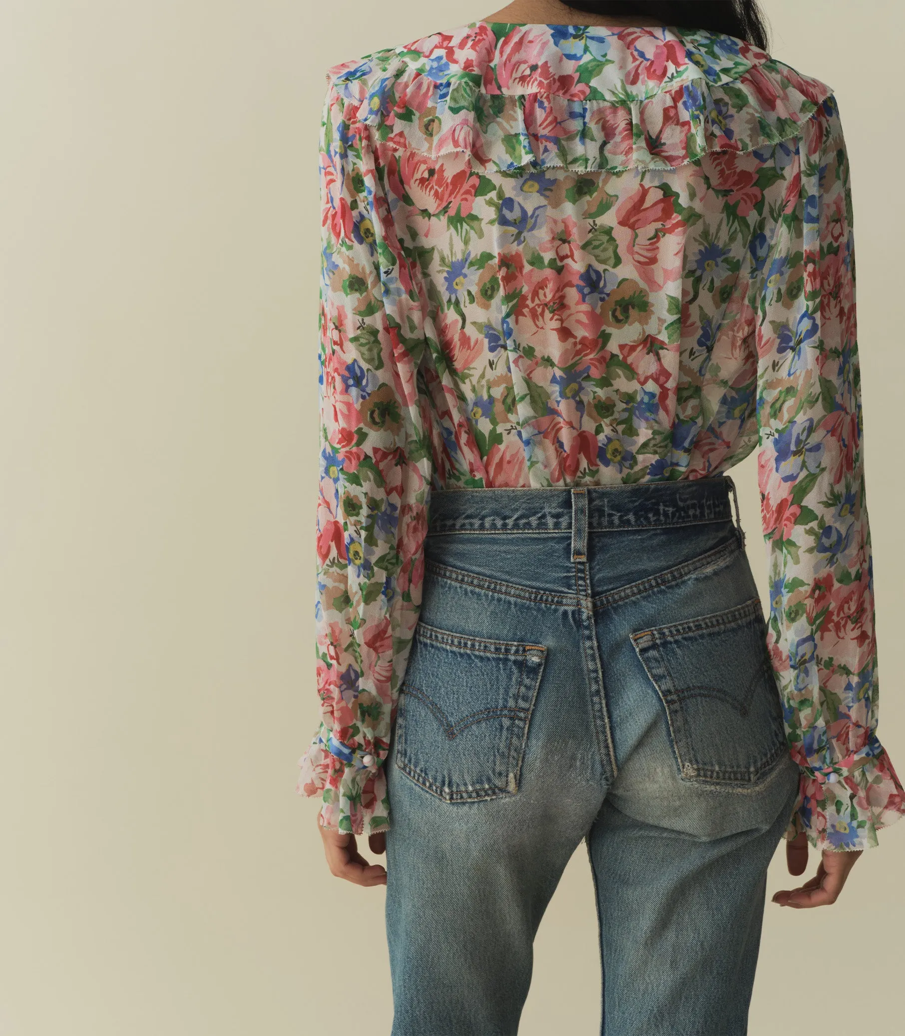 SOLANGE TOP -- TULIP GROVE sold by Doen product image thumbnail 3