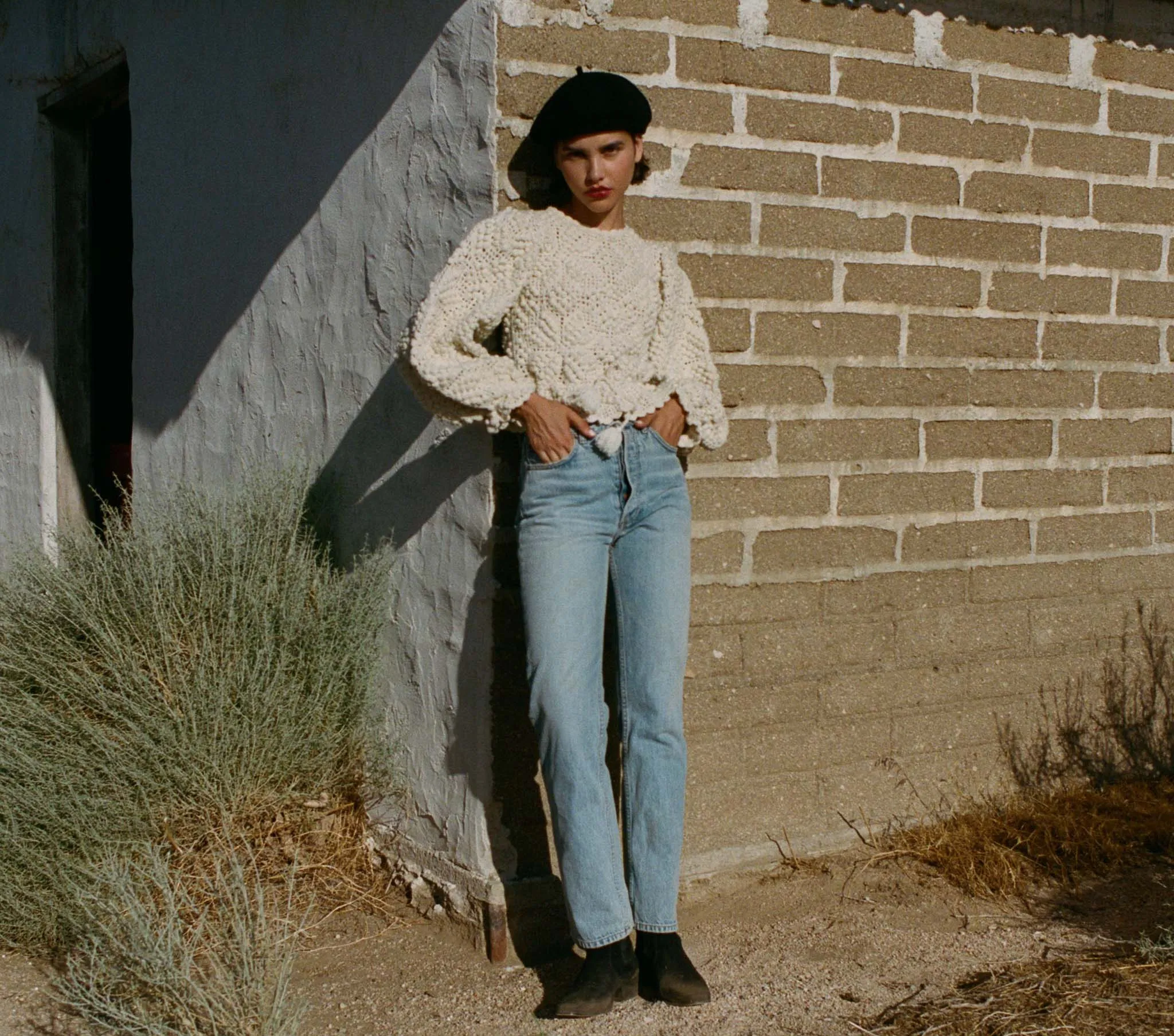 HMD -- MADDALENA PULLOVER -- WINTER WHEAT sold by Doen product image thumbnail 4