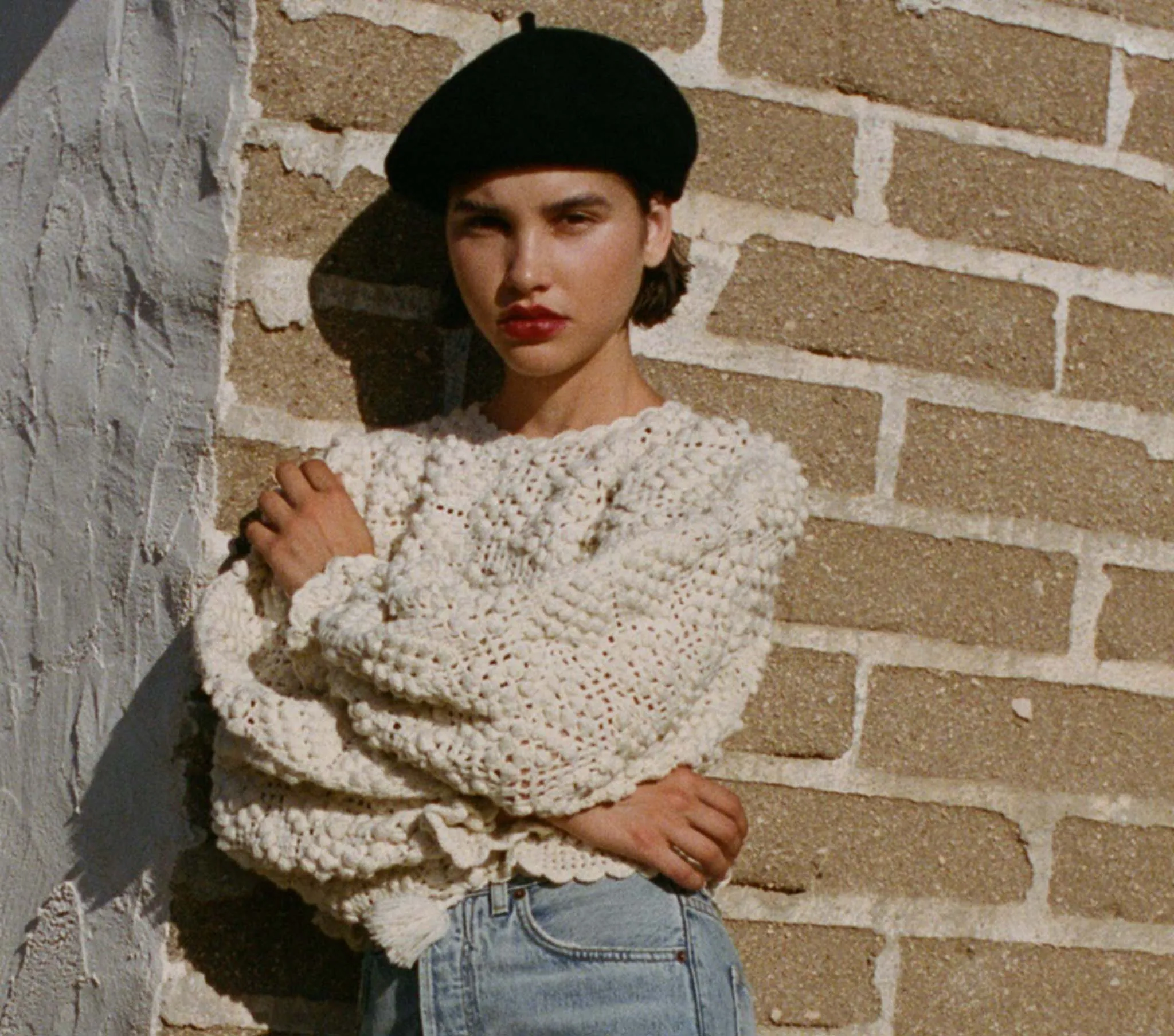 HMD -- MADDALENA PULLOVER -- WINTER WHEAT sold by Doen product image thumbnail 2